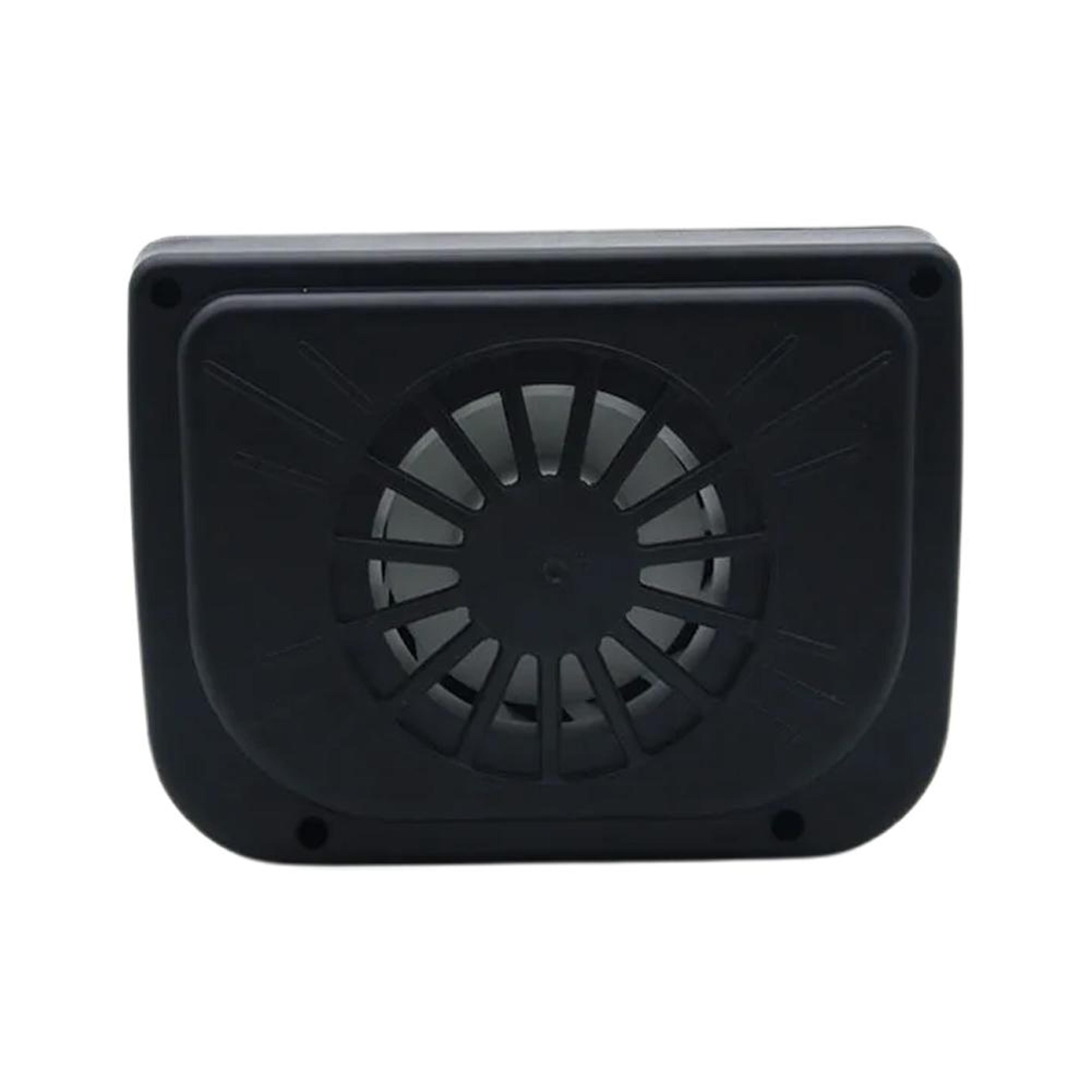 solar car exhaust fan portable car ventilation fan with air vent cooling system