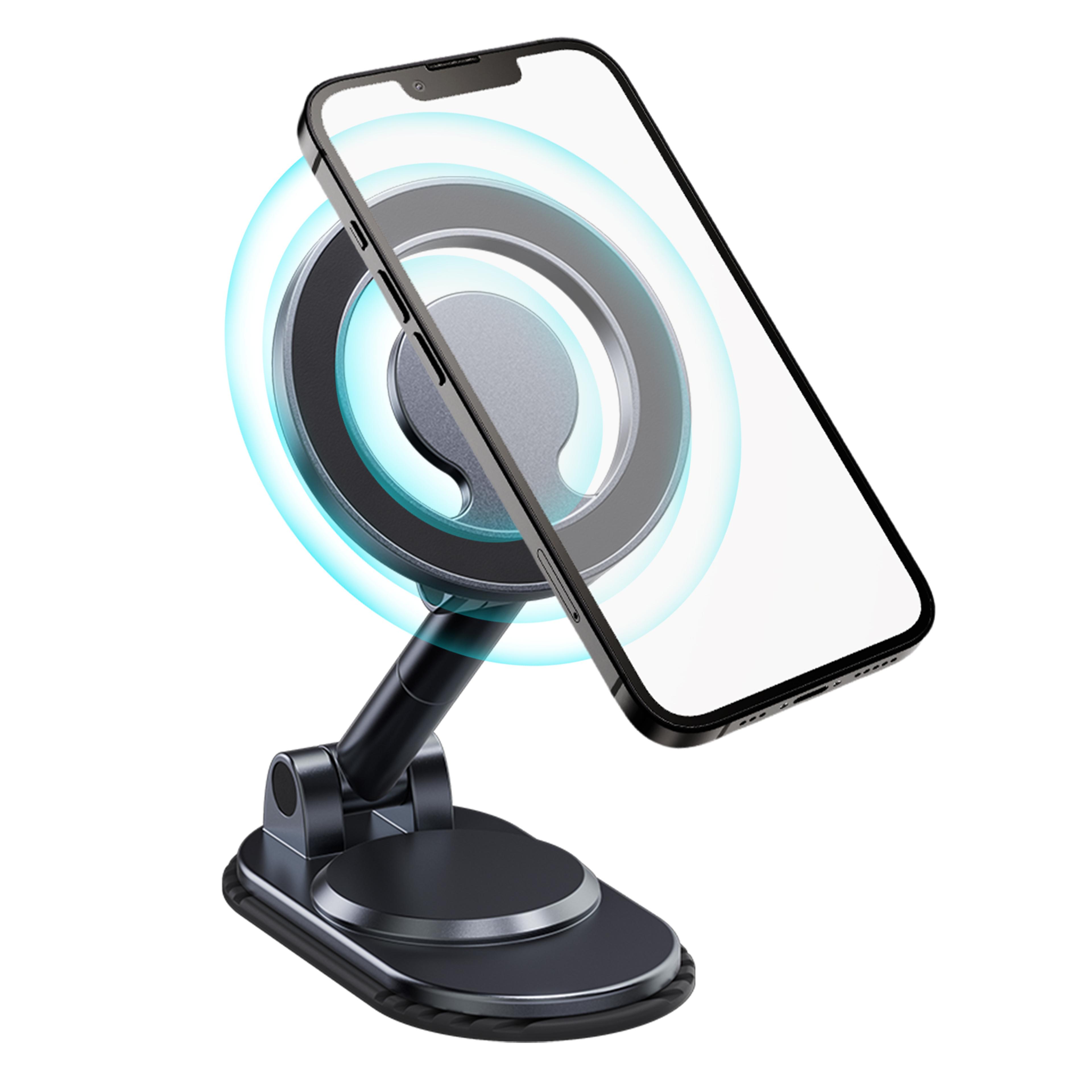 magsafe car phone holder with rotation magnetic phone mount for iphone & android