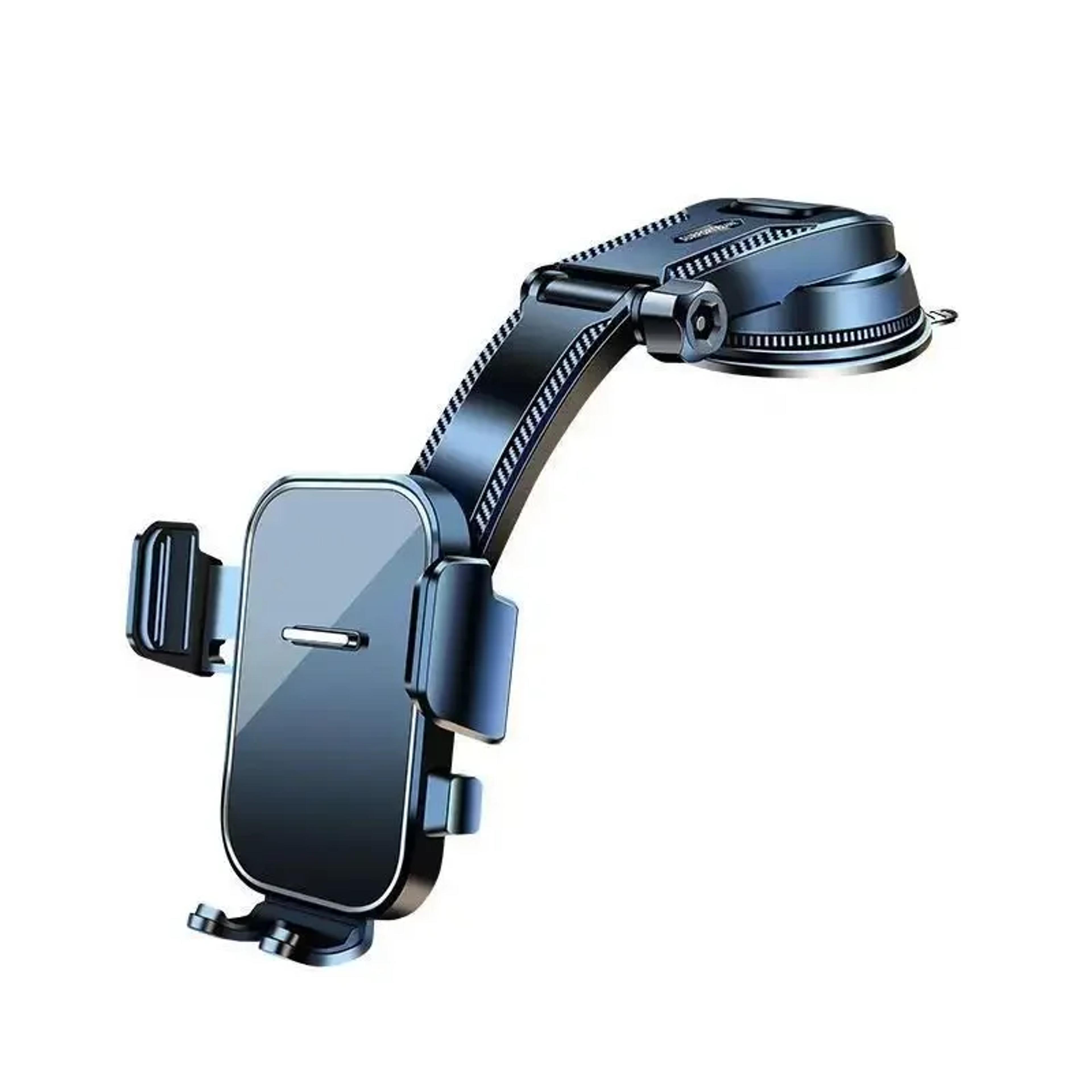 universal car phone holder with strong suction cup dashboard phone mount for secure gps navigation