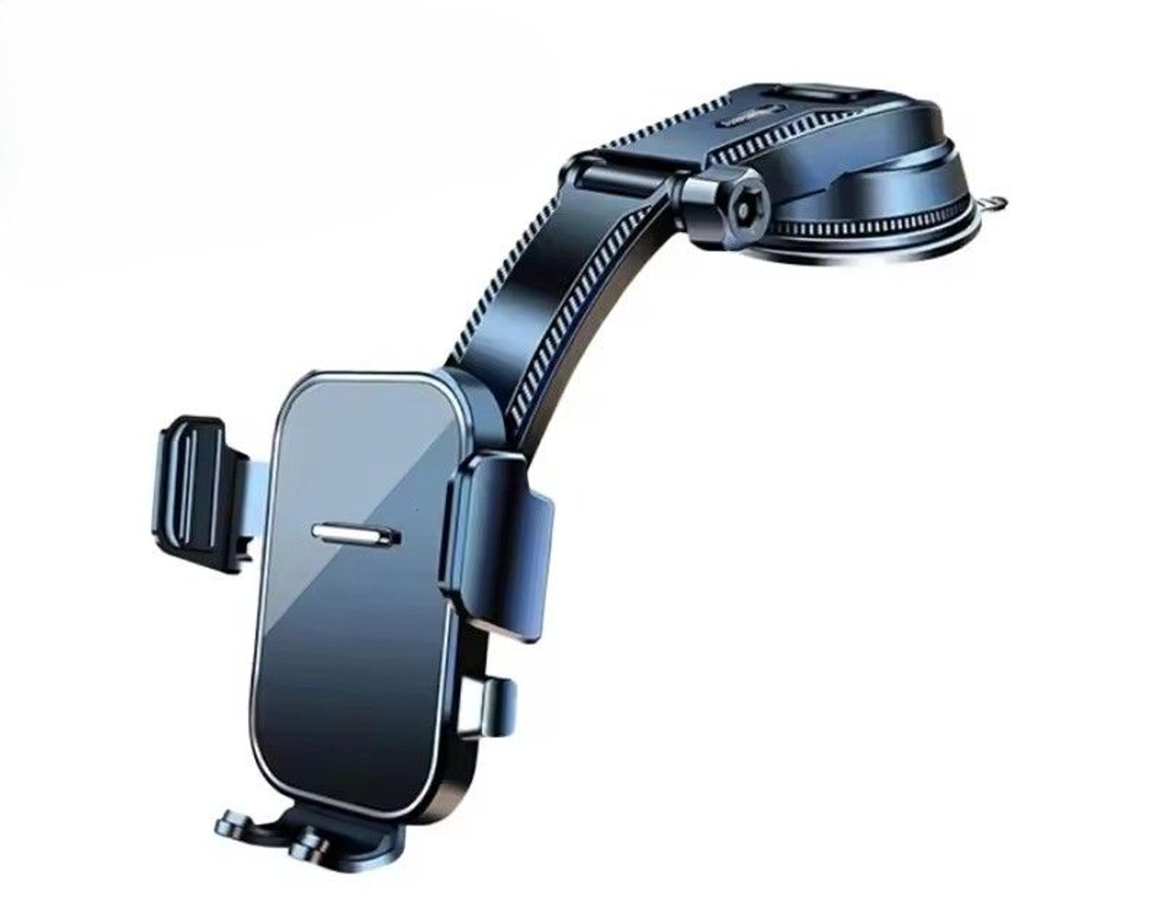 universal car phone holder with strong suction cup dashboard & windshield mount