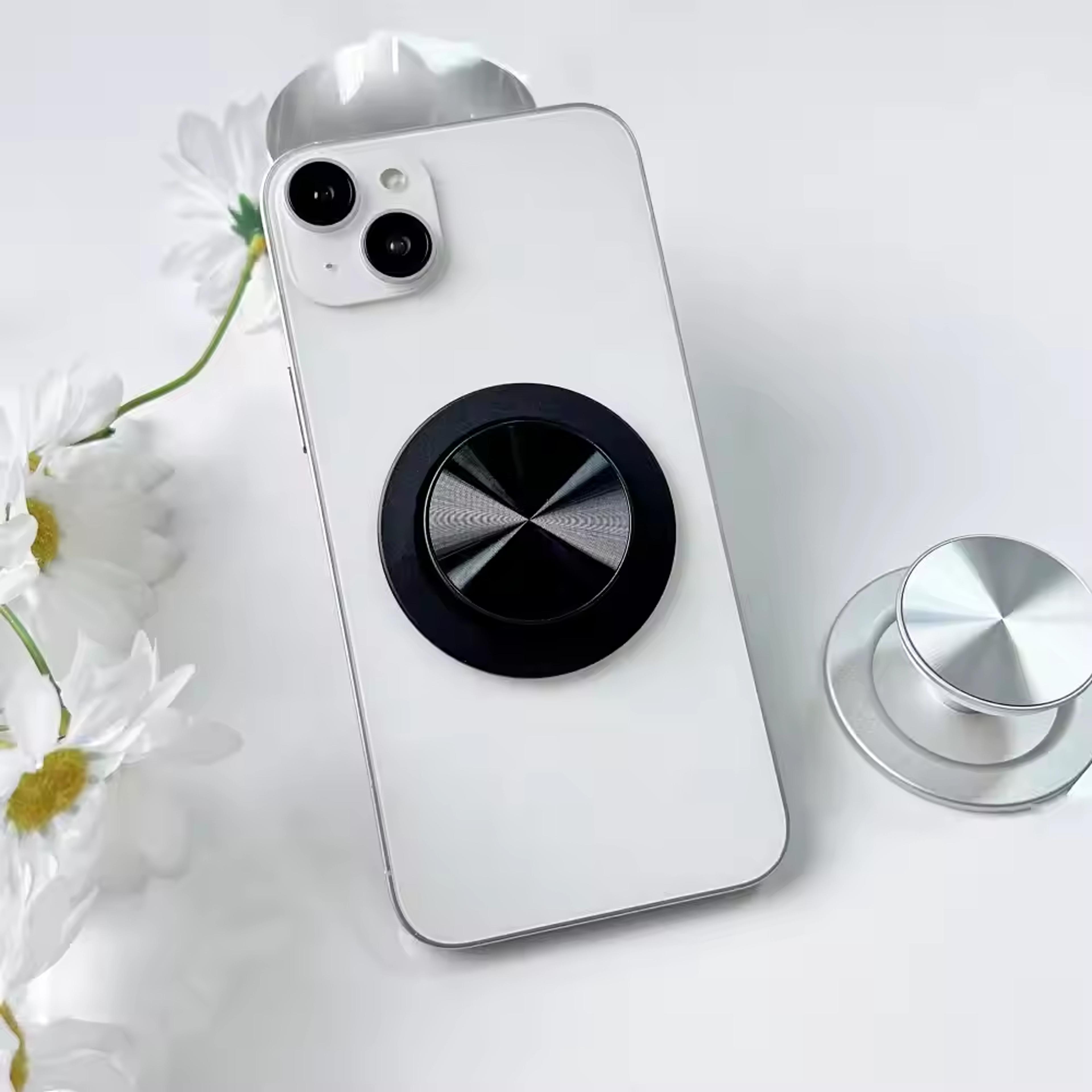 magsafe phone grip stand magnetic phone holder for iphone & samsung