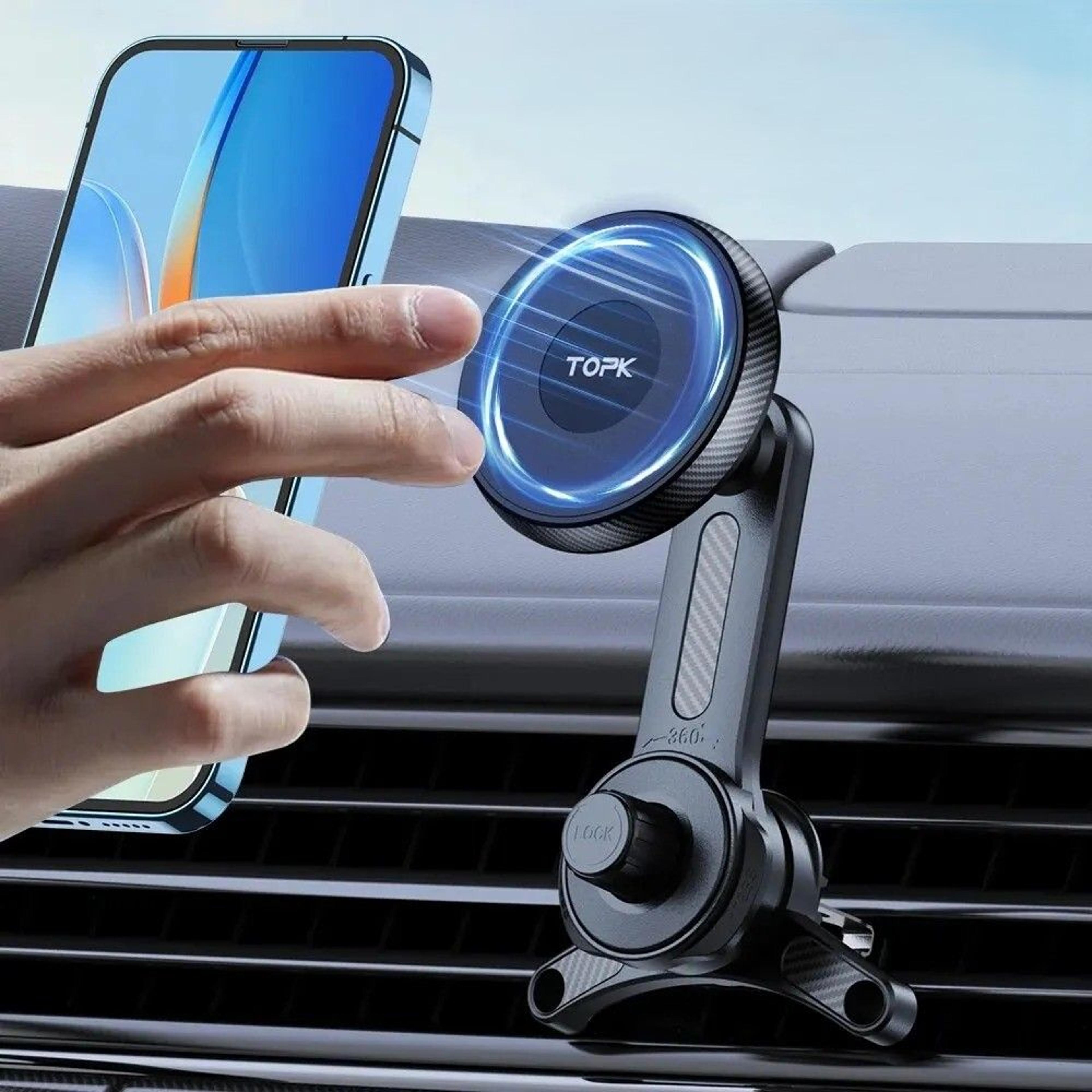 maggrip pro magsafe car mount magnetic car phone holder for iphone air vent
