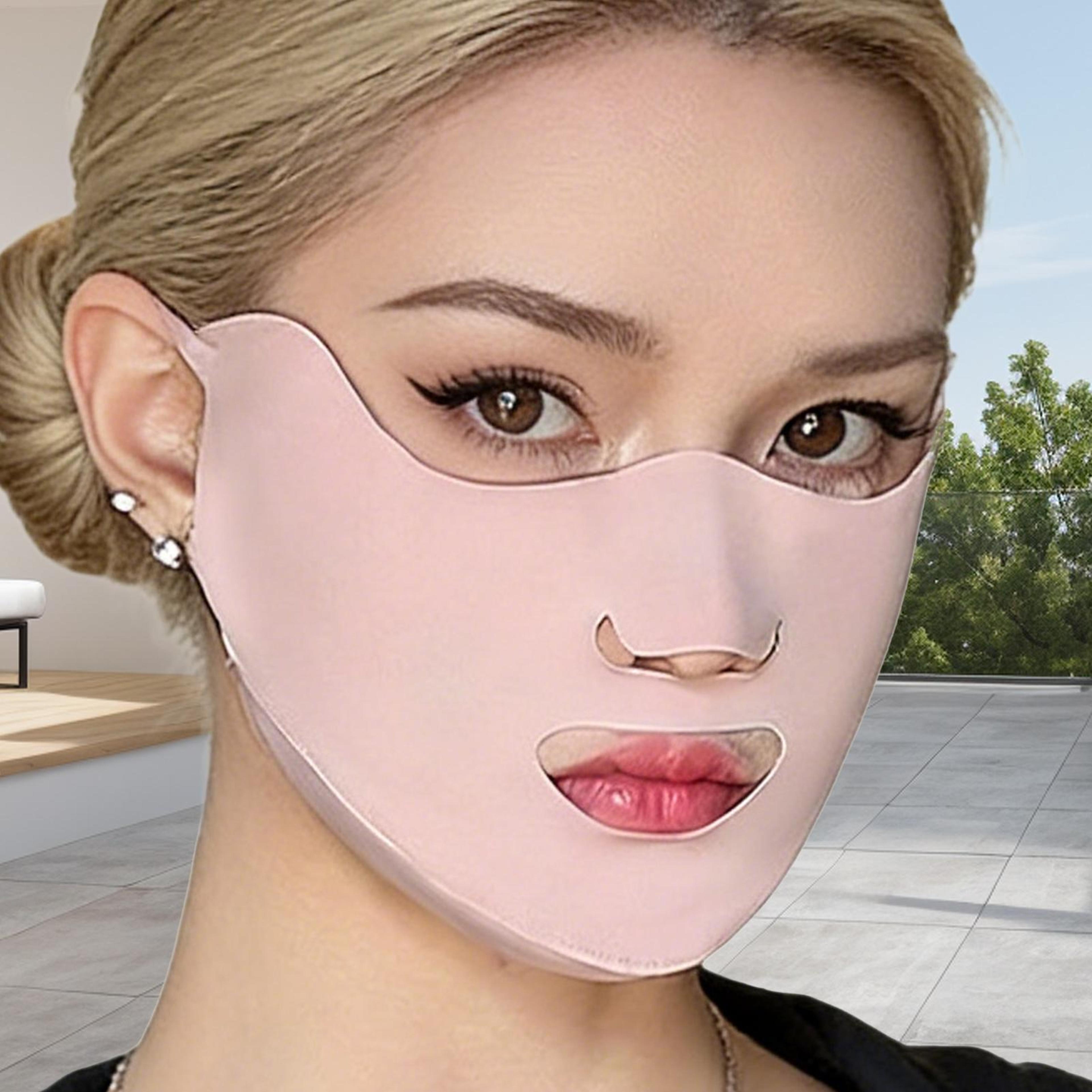 face cover breathable sun protection face mask for motorcycle, running & outdoor sports