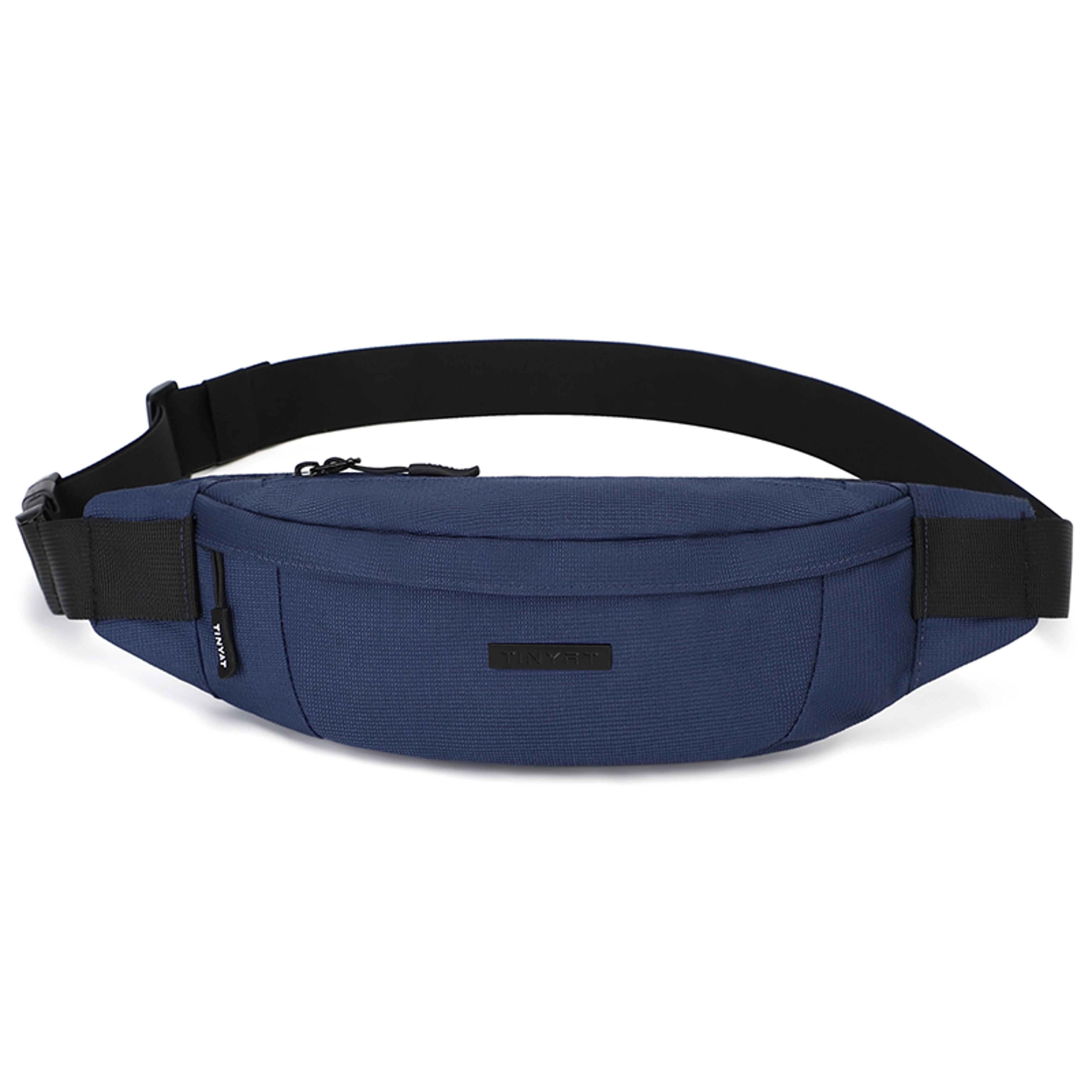 men's fanny pack waterproof belt bag for travel, running & everyday carry
