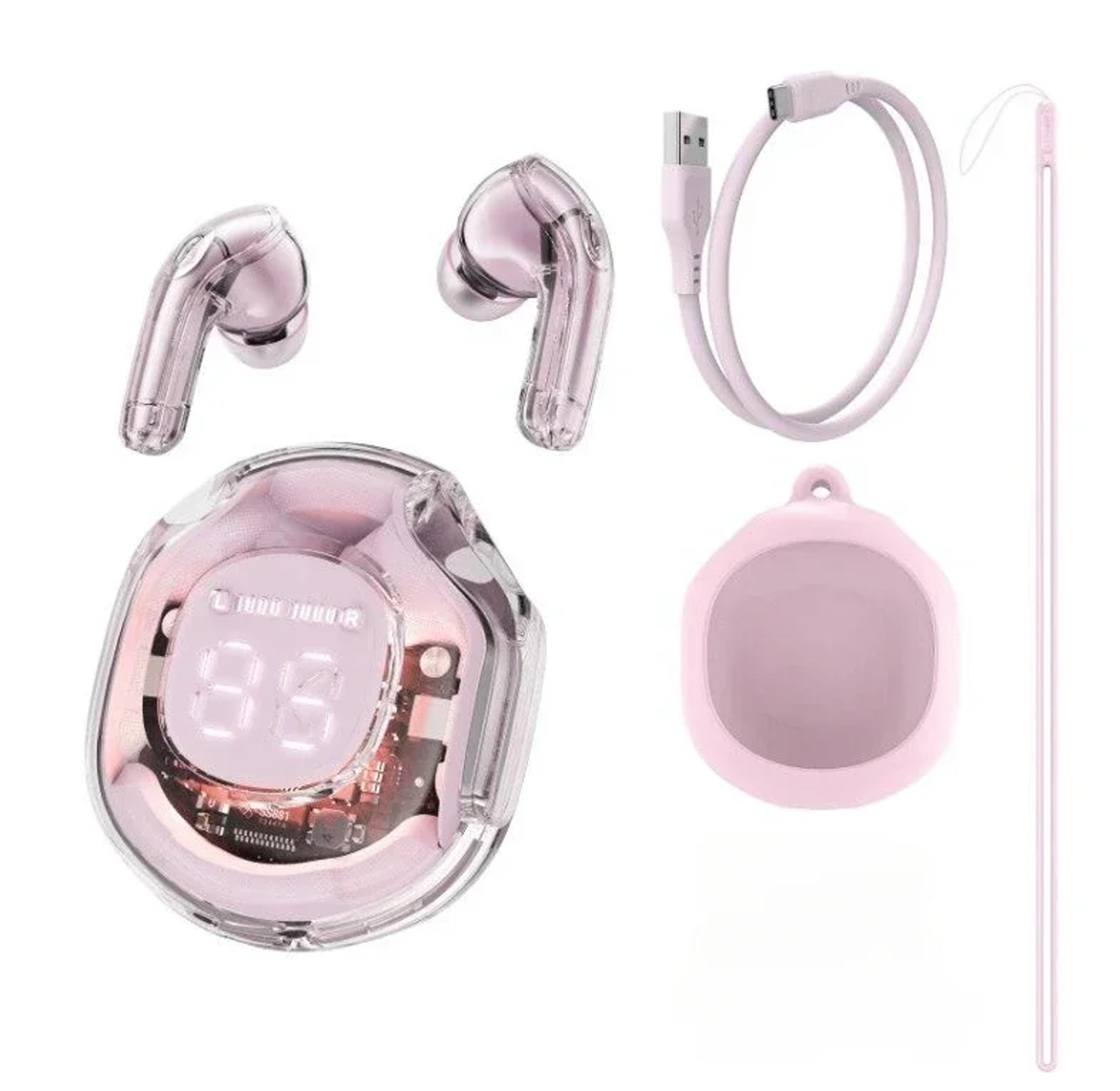 bluetooth earbuds wireless gaming earbuds with hifi bass & sports fit
