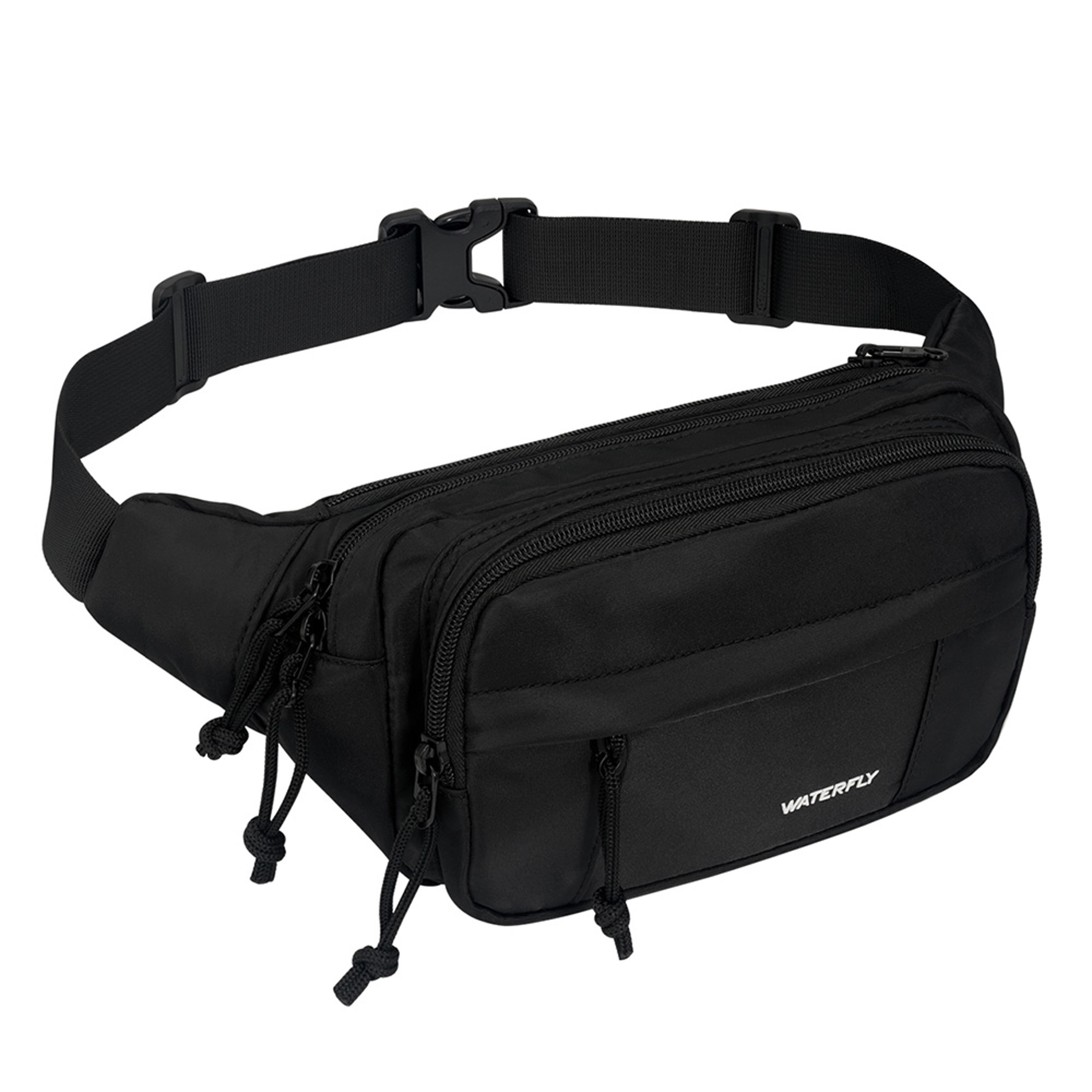 pocket fanny pack large crossbody belt bag adjustable waist bag for women & men