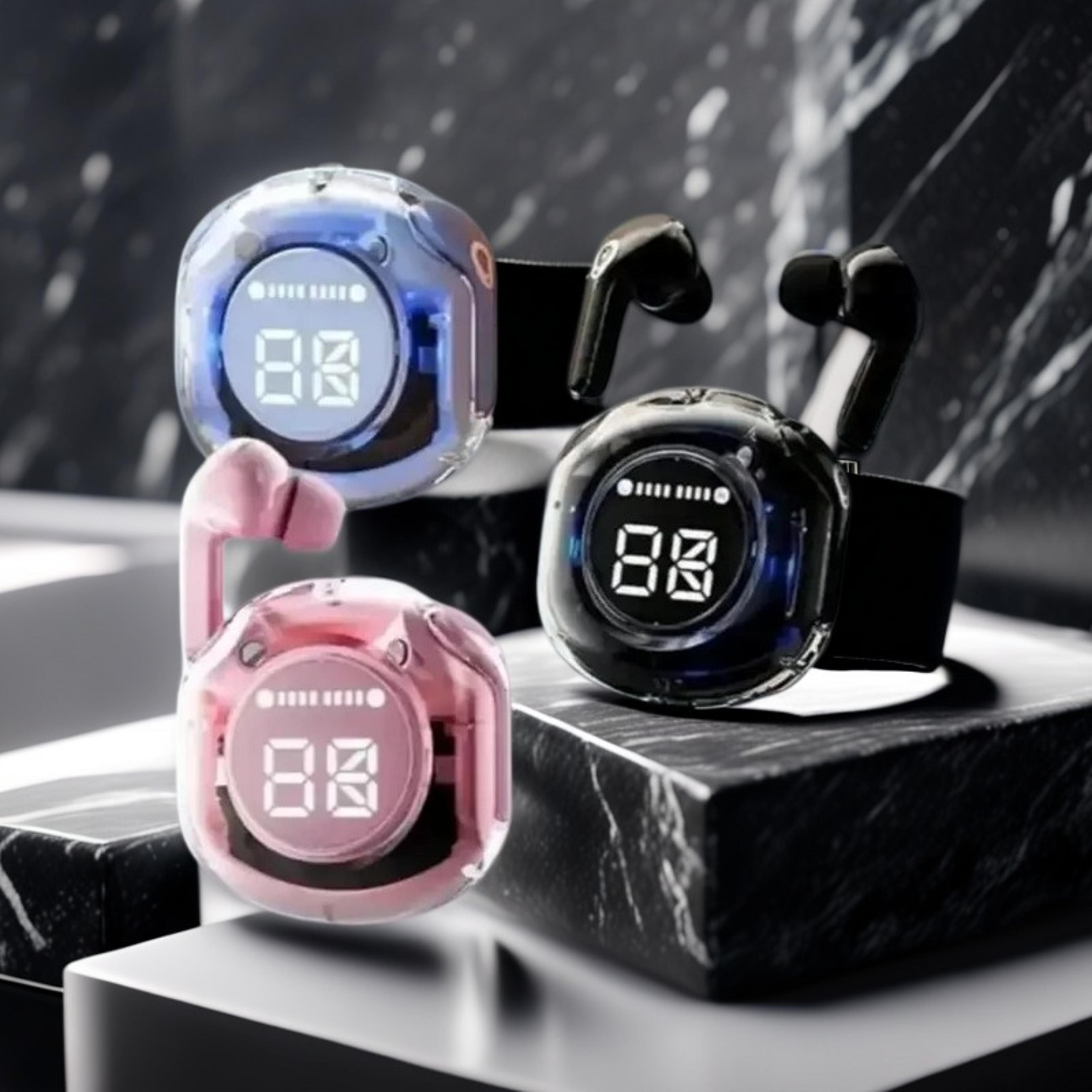 bluetooth earbuds wireless earbuds with deep bass, noise reduction & touch control