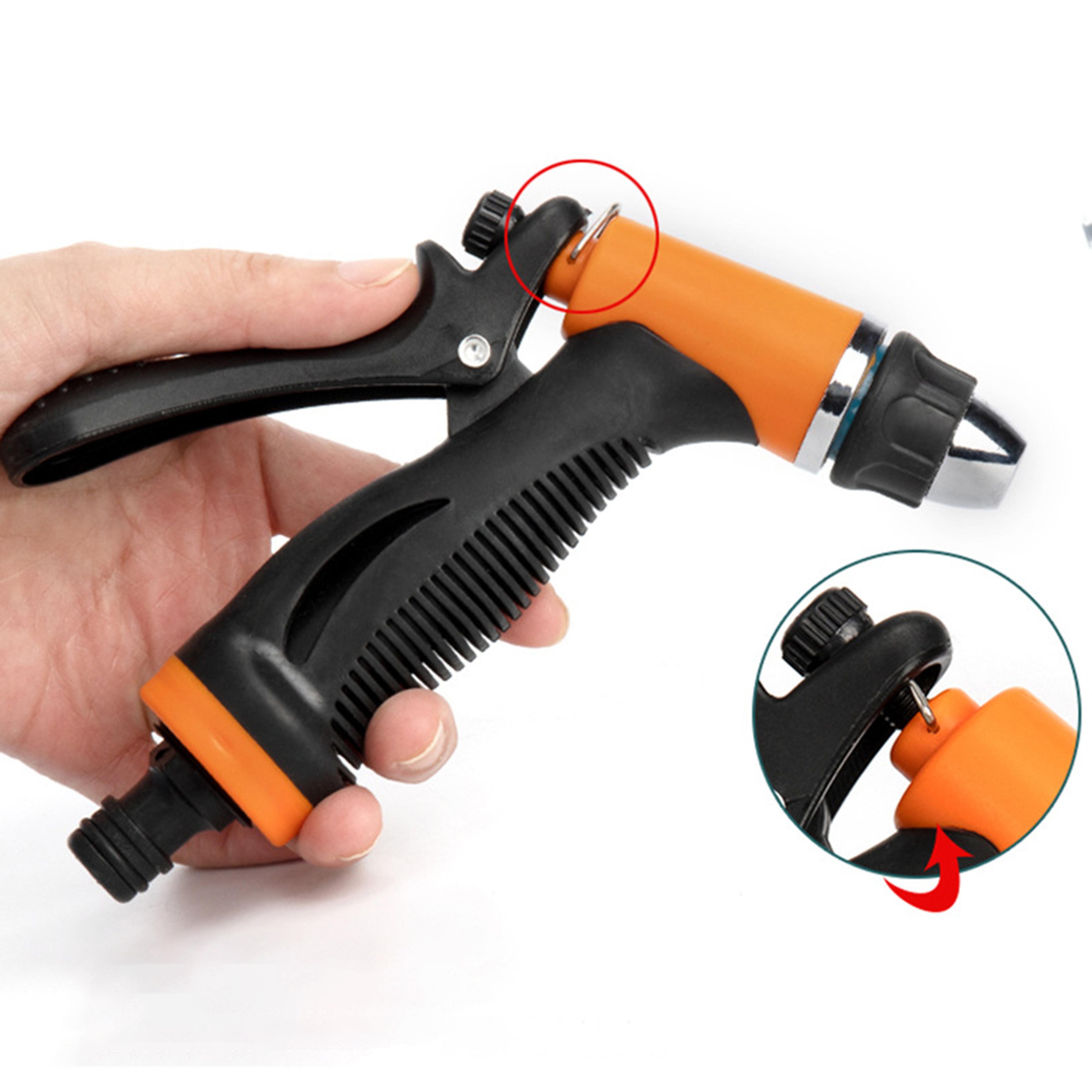high pressure car wash gun with adjustable water spray nozzle for cars & garden