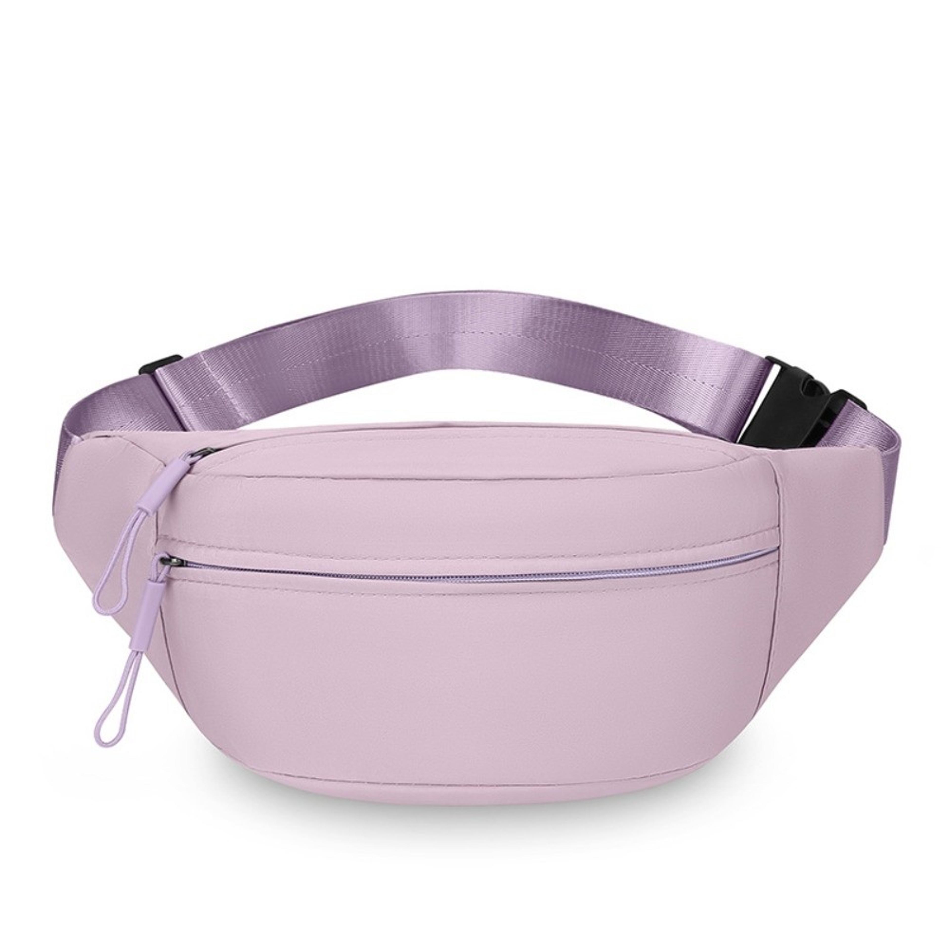 crossbody bag with double pocket travel sling & waist bag