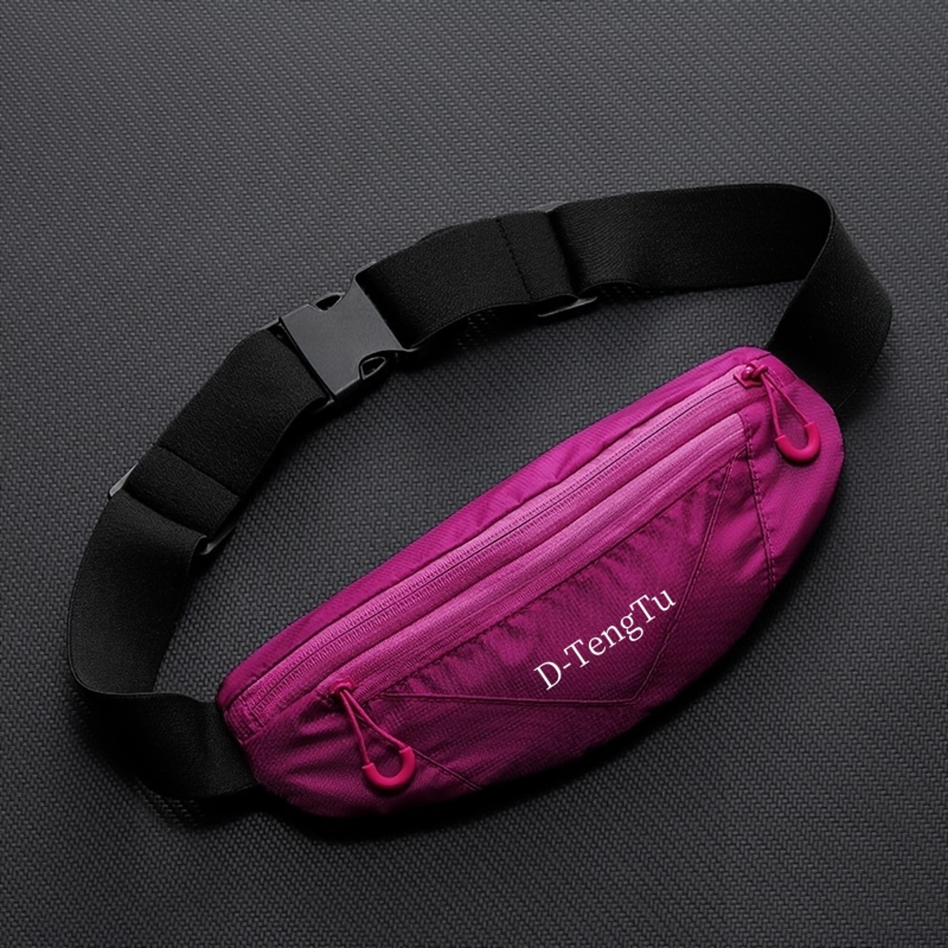 ultra-thin running belt waterproof phone waist bag for running, walking, cycling & fitness
