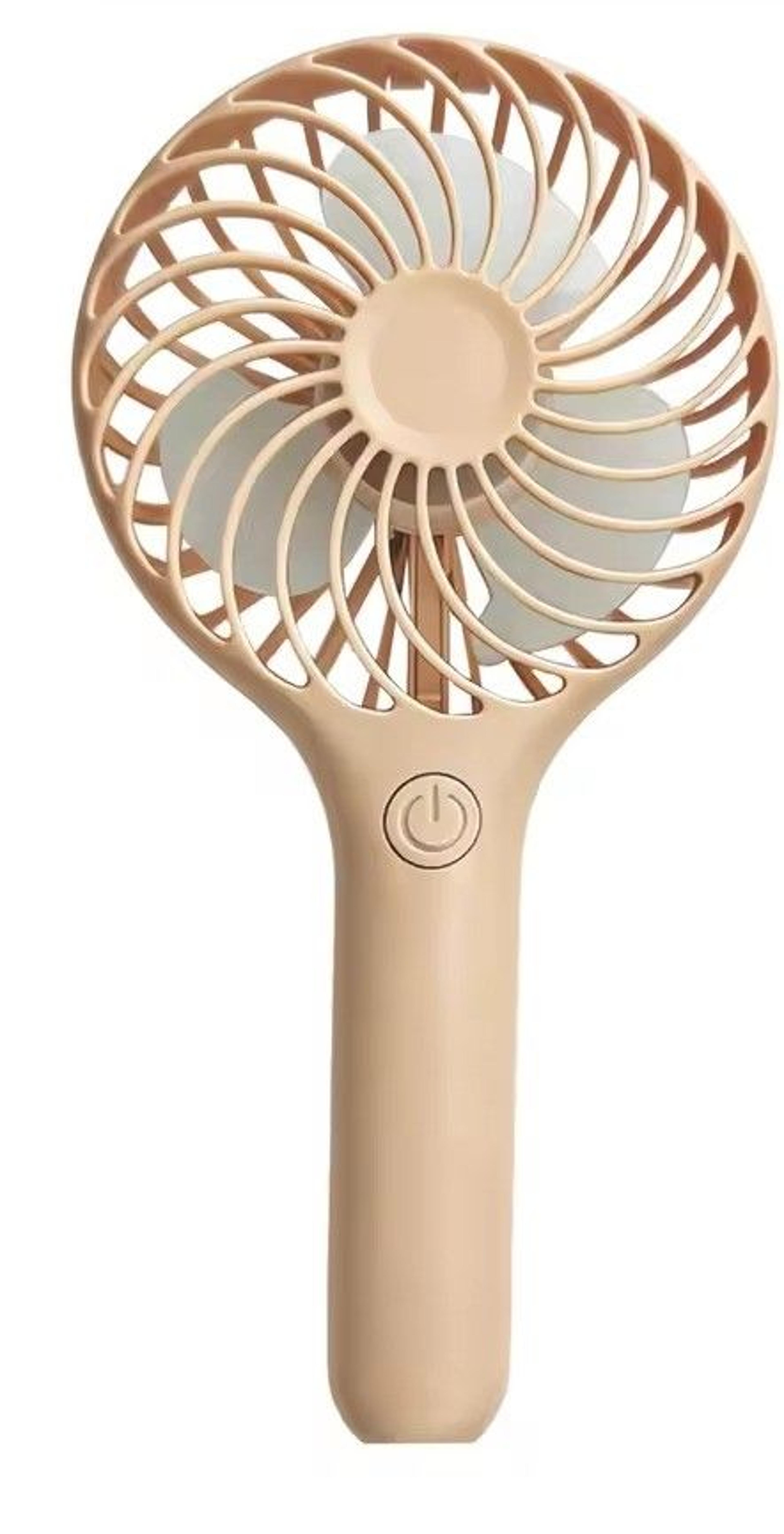 portable handheld fan usb rechargeable mini personal fan with speed cooling for travel, office & home