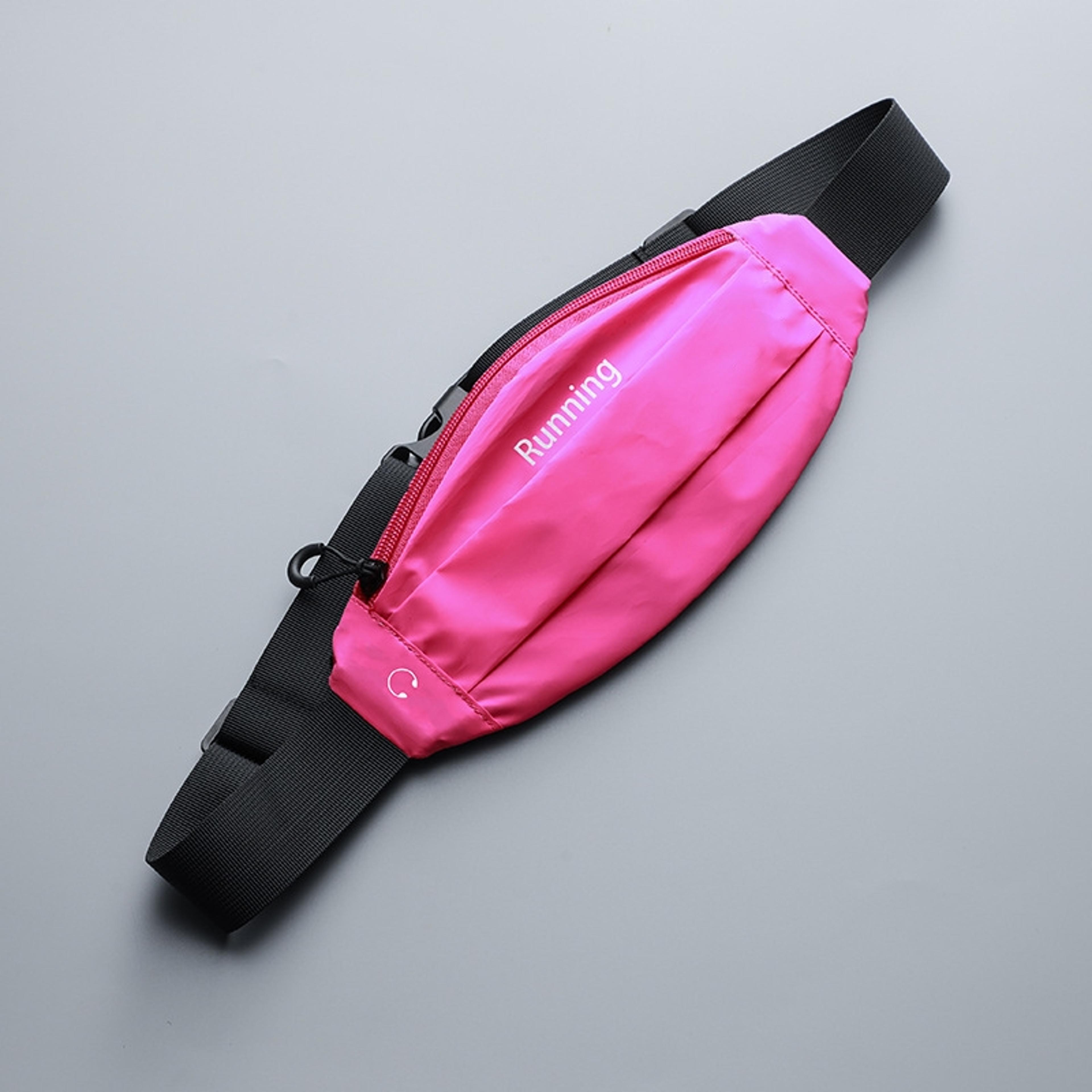 reflective running belt phone waist bag for fitness, jogging & outdoor sports fits up to phones