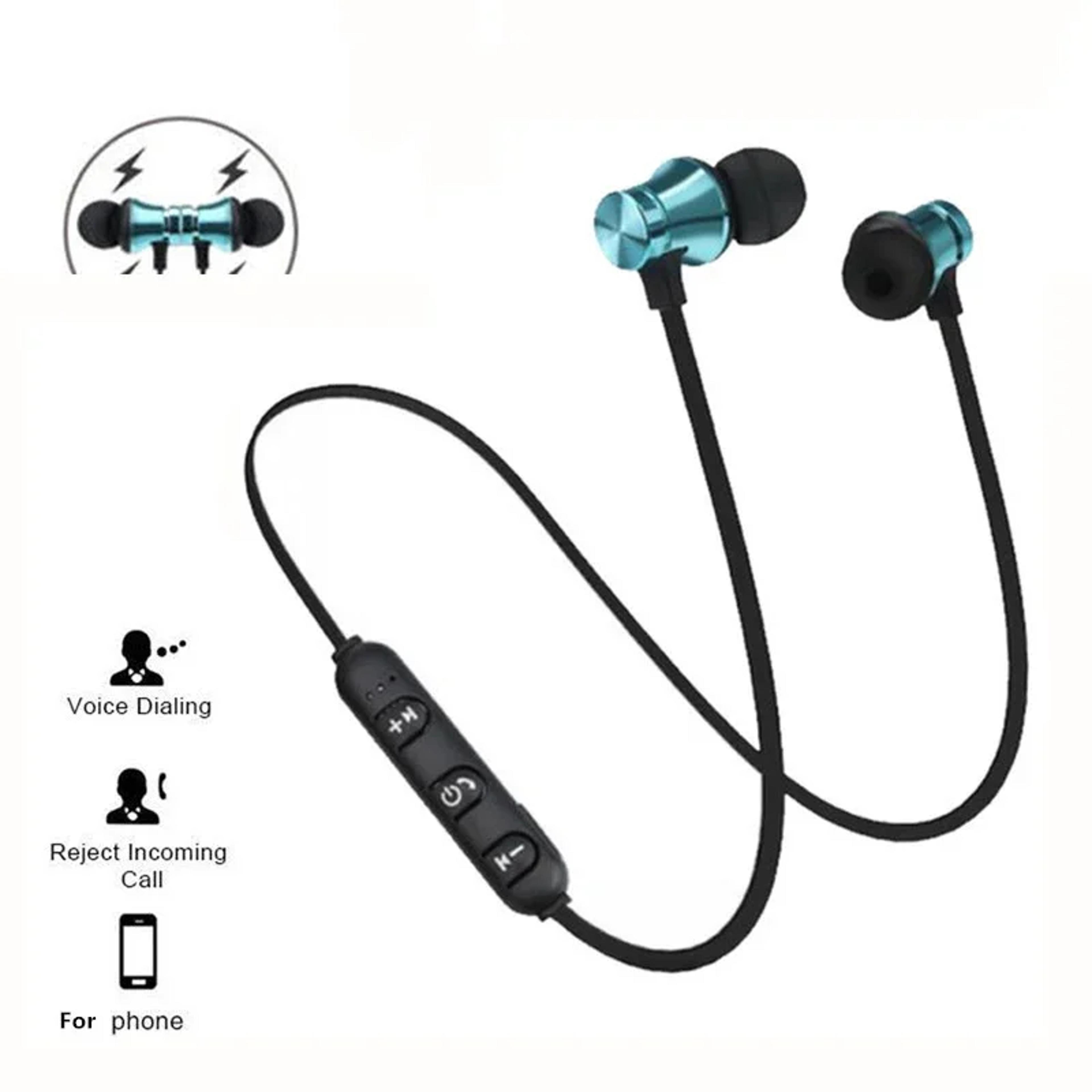 wireless bluetooth earbuds with hd mic sport headphones for android & iphone