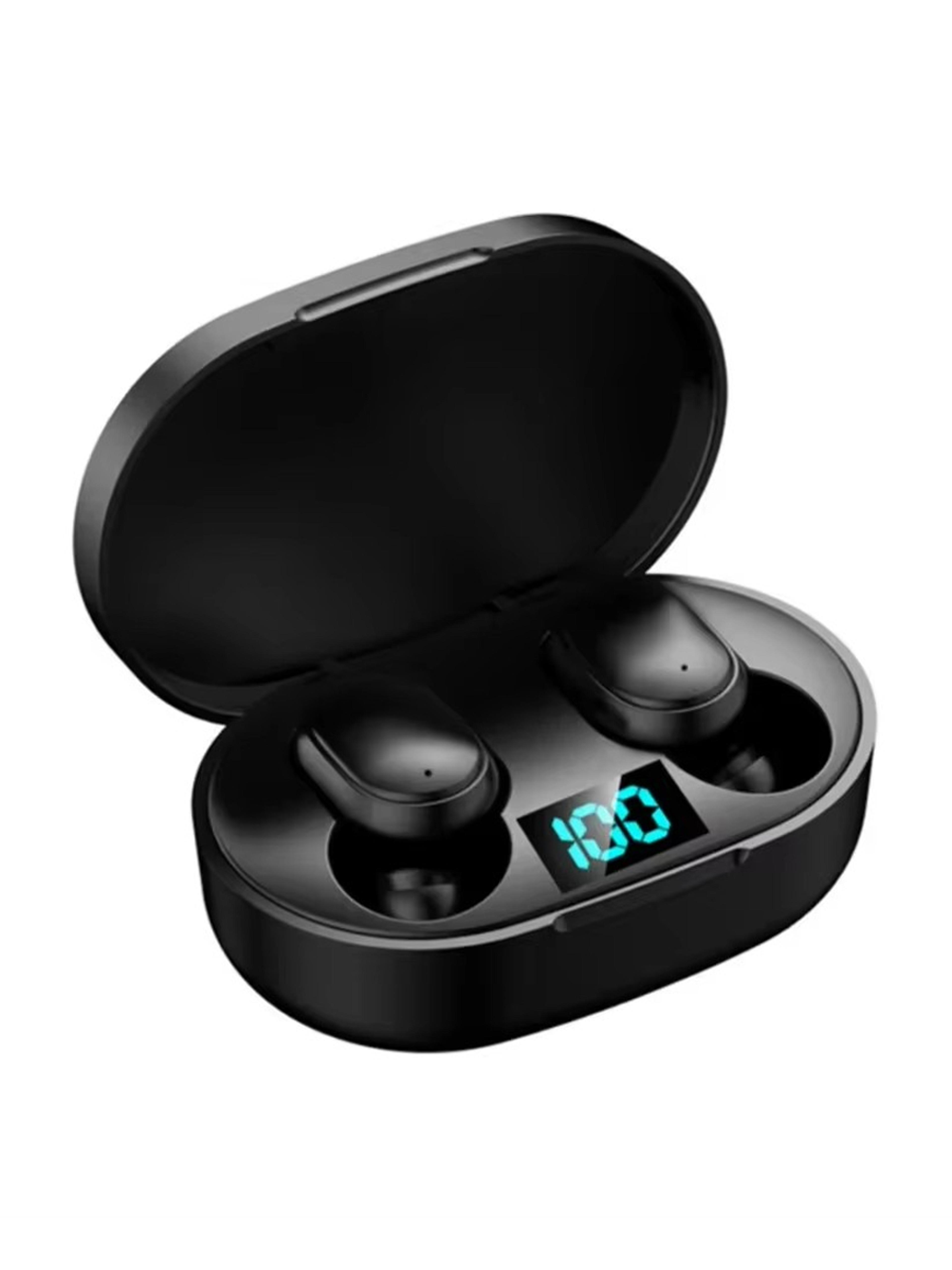 wireless earbuds with bluetooth noise cancelling mic & tws sports headphones