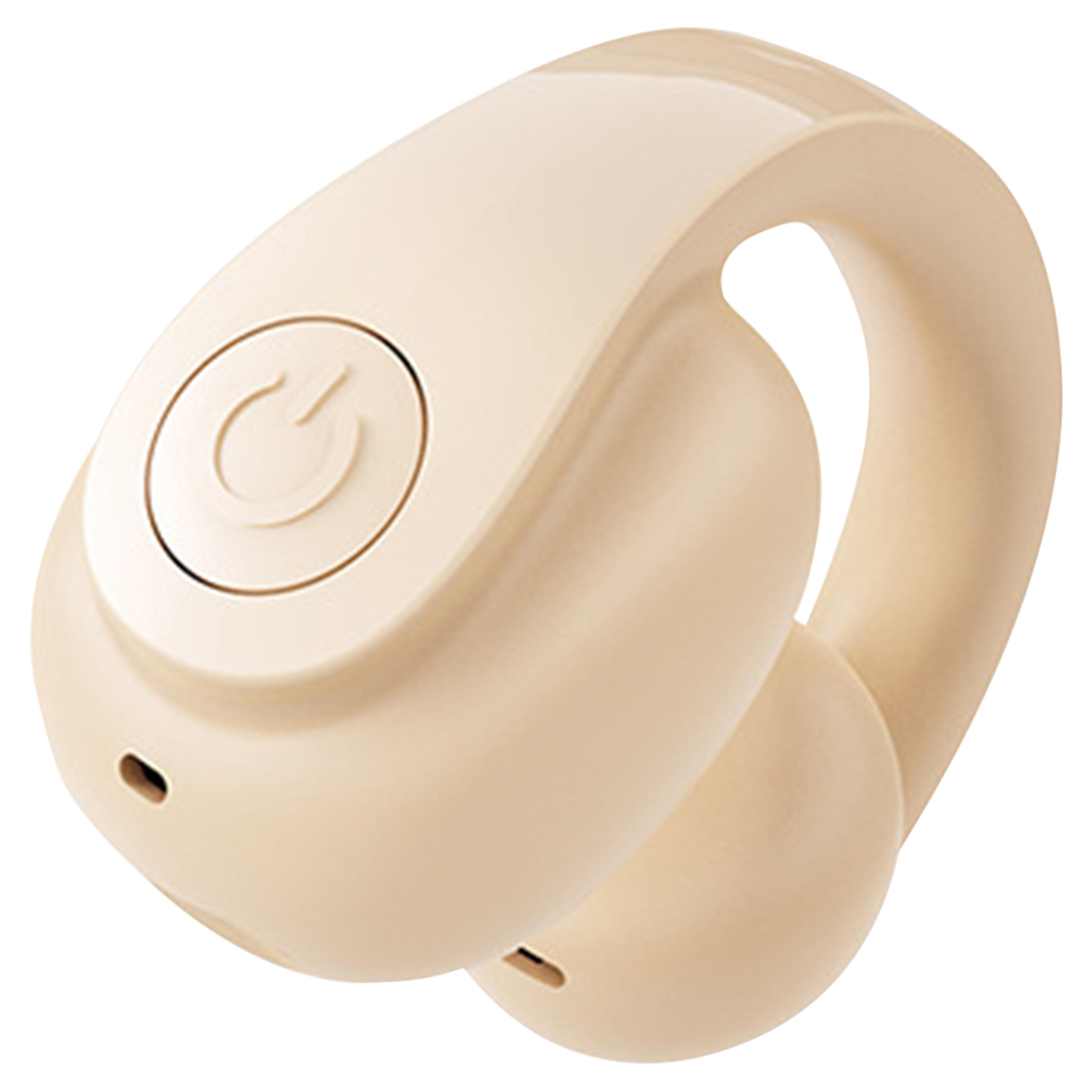 bluetooth earbuds open ear clip on wireless earbuds for sports, running & everyday comfort