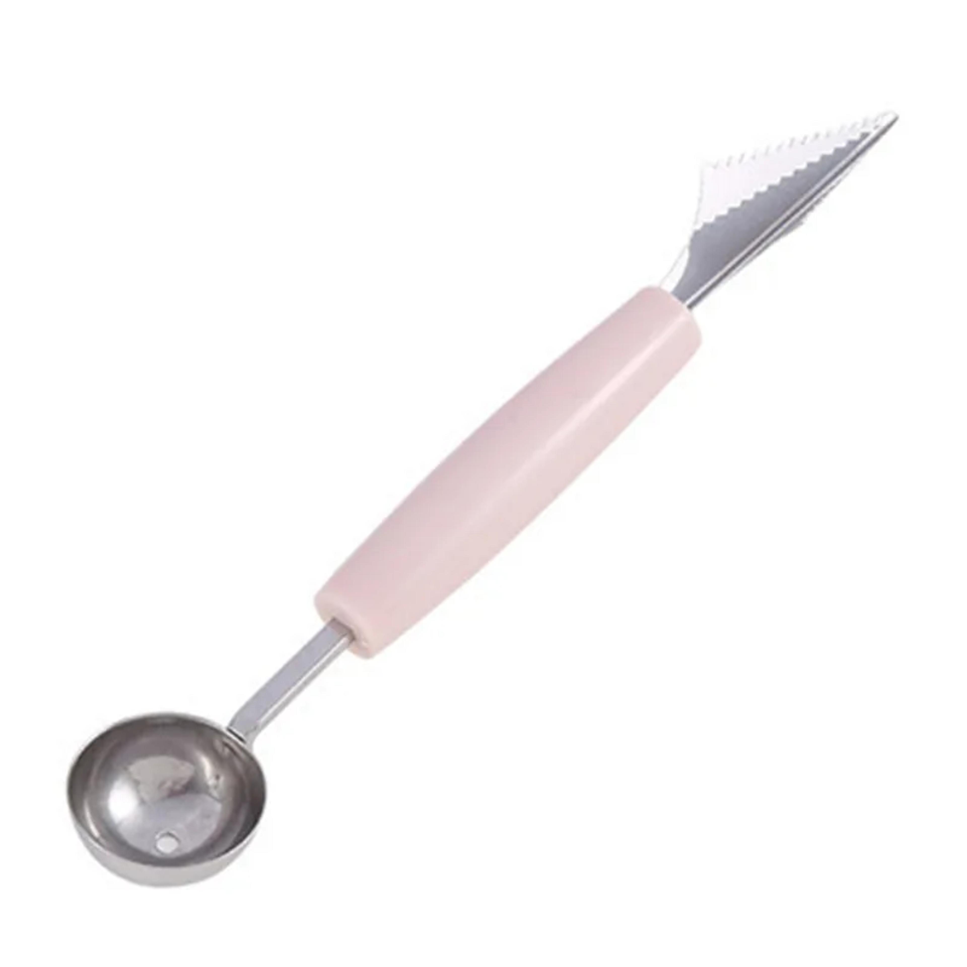 stainless steel melon baller & watermelon cutter fruit carving tool