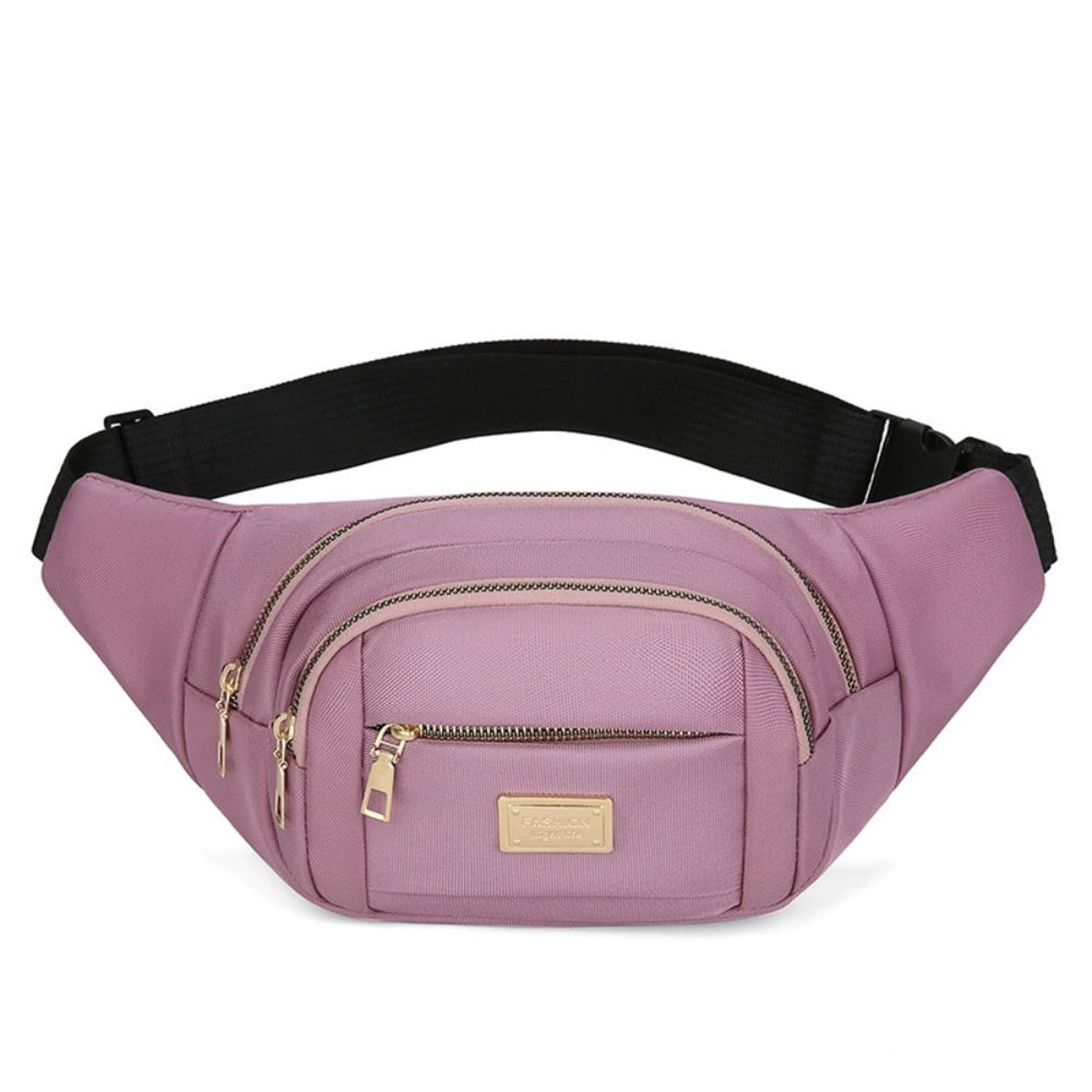 crossbody belt bag lightweight fanny pack for women & men for travel, running & everyday carry