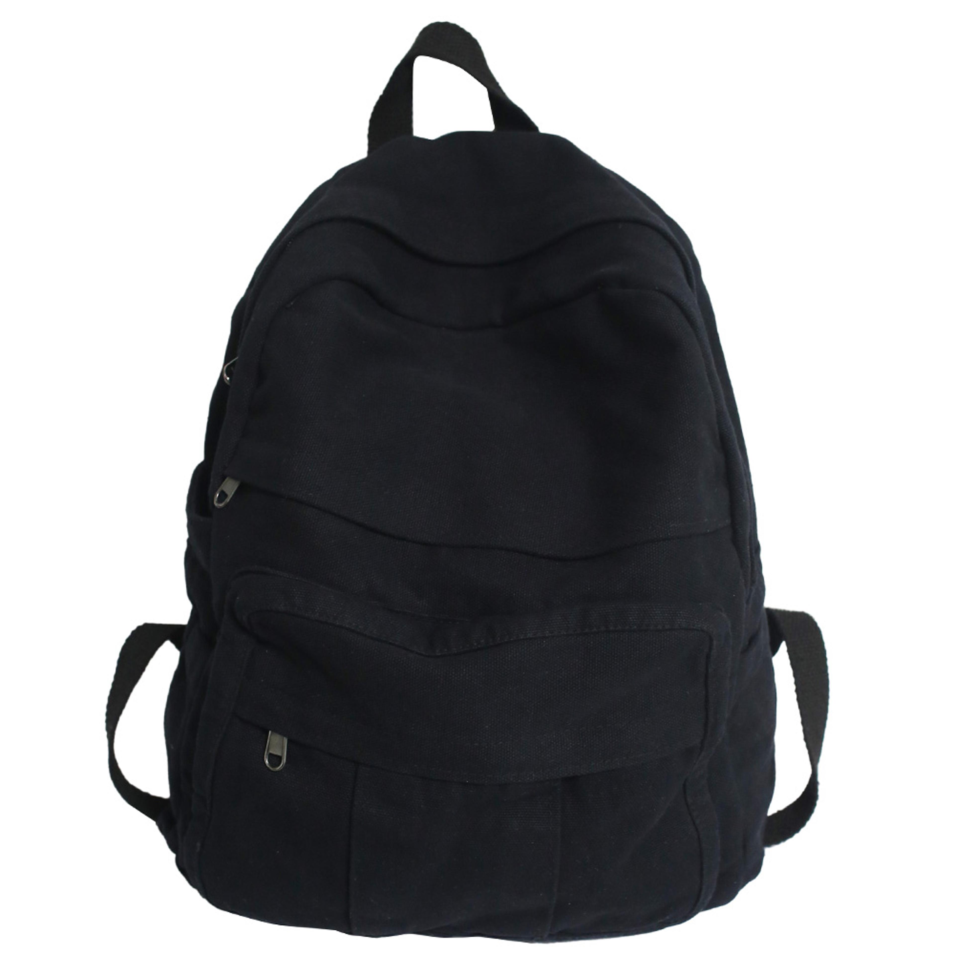 vintage canvas laptop backpack for women back to school backpack college travel kawaii book bag