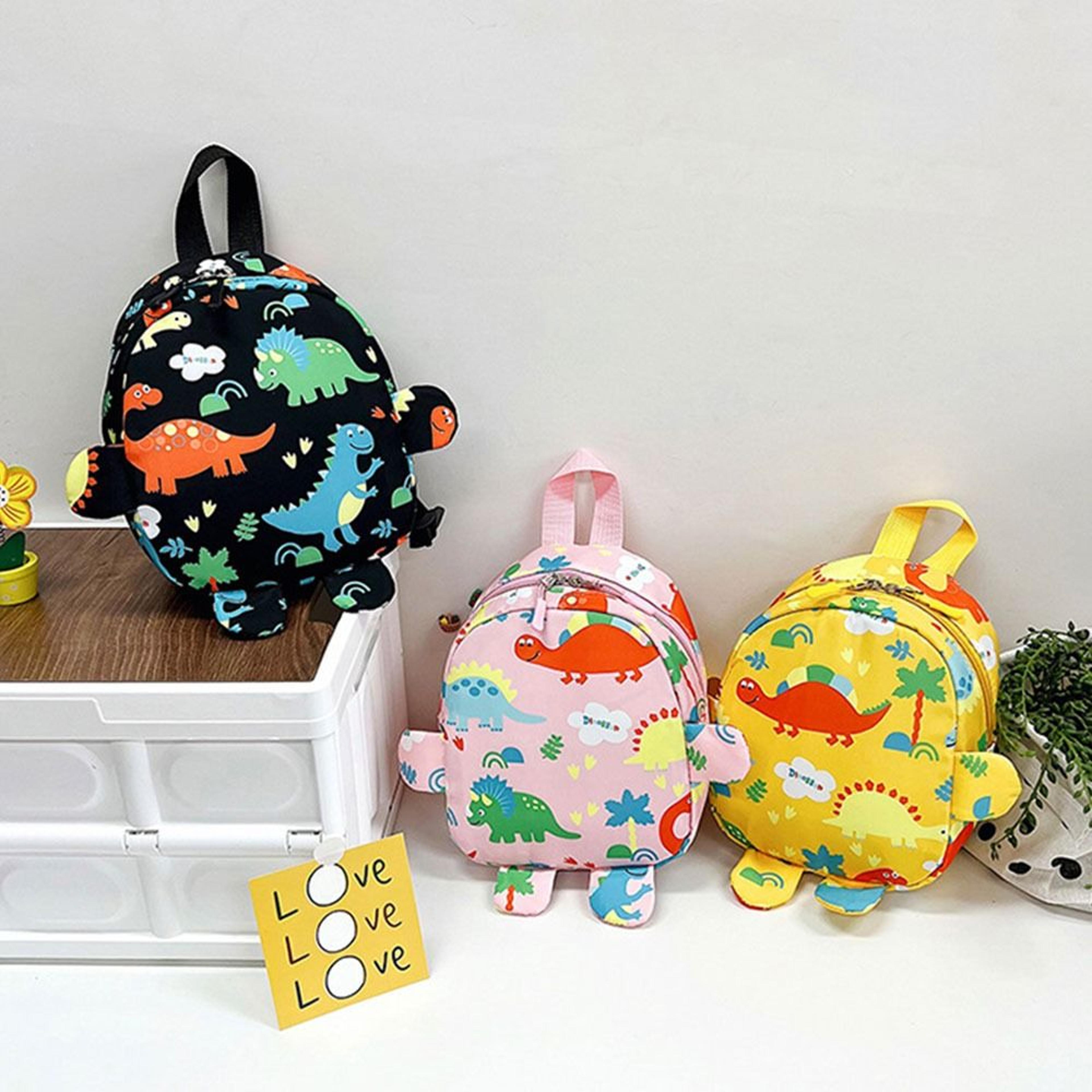 cute dinosaur kids backpack for preschool, back to school backpack, kindergarten school bag for boys & girls