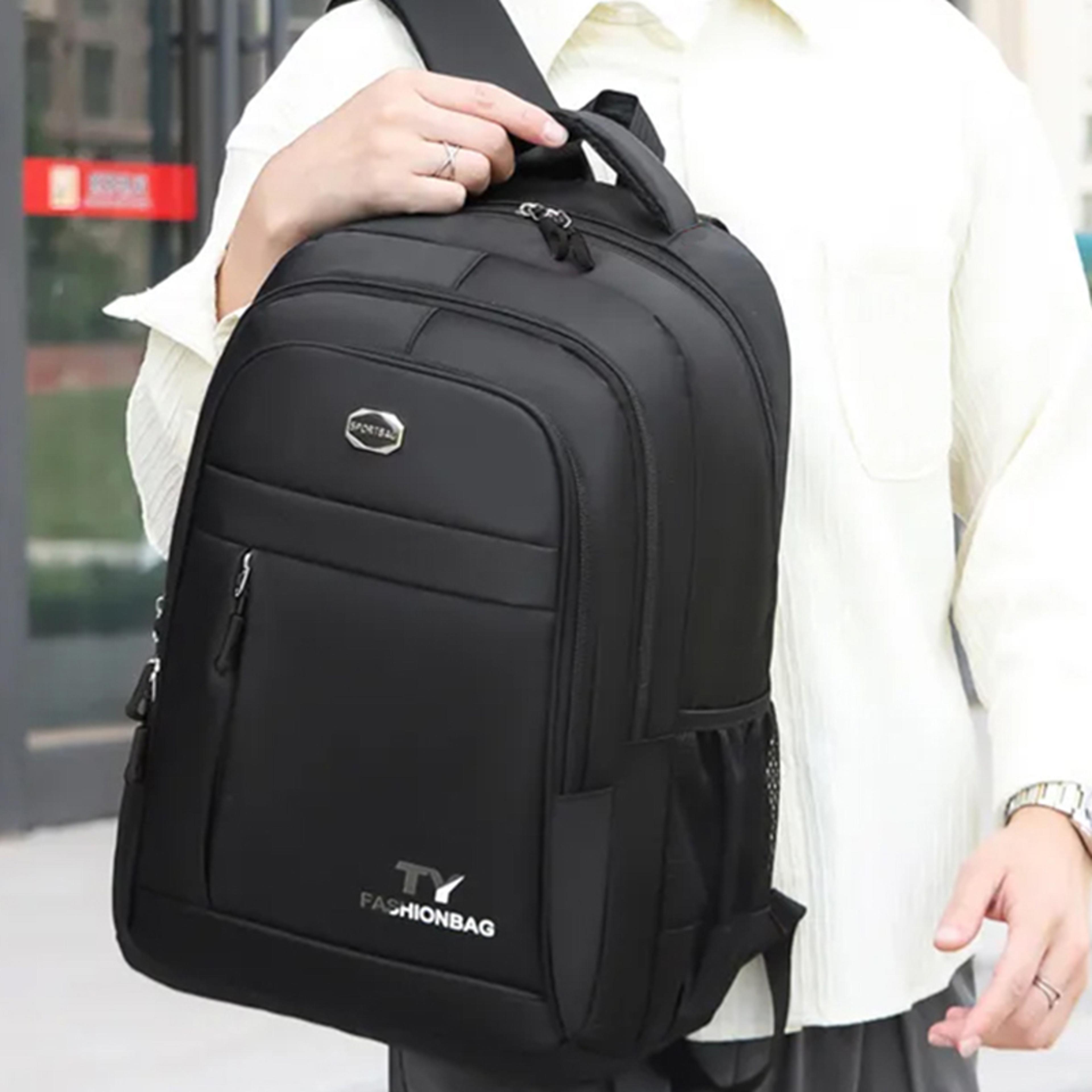 modern business backpack for work & travel | back to school backpack | durable nylon backpack
