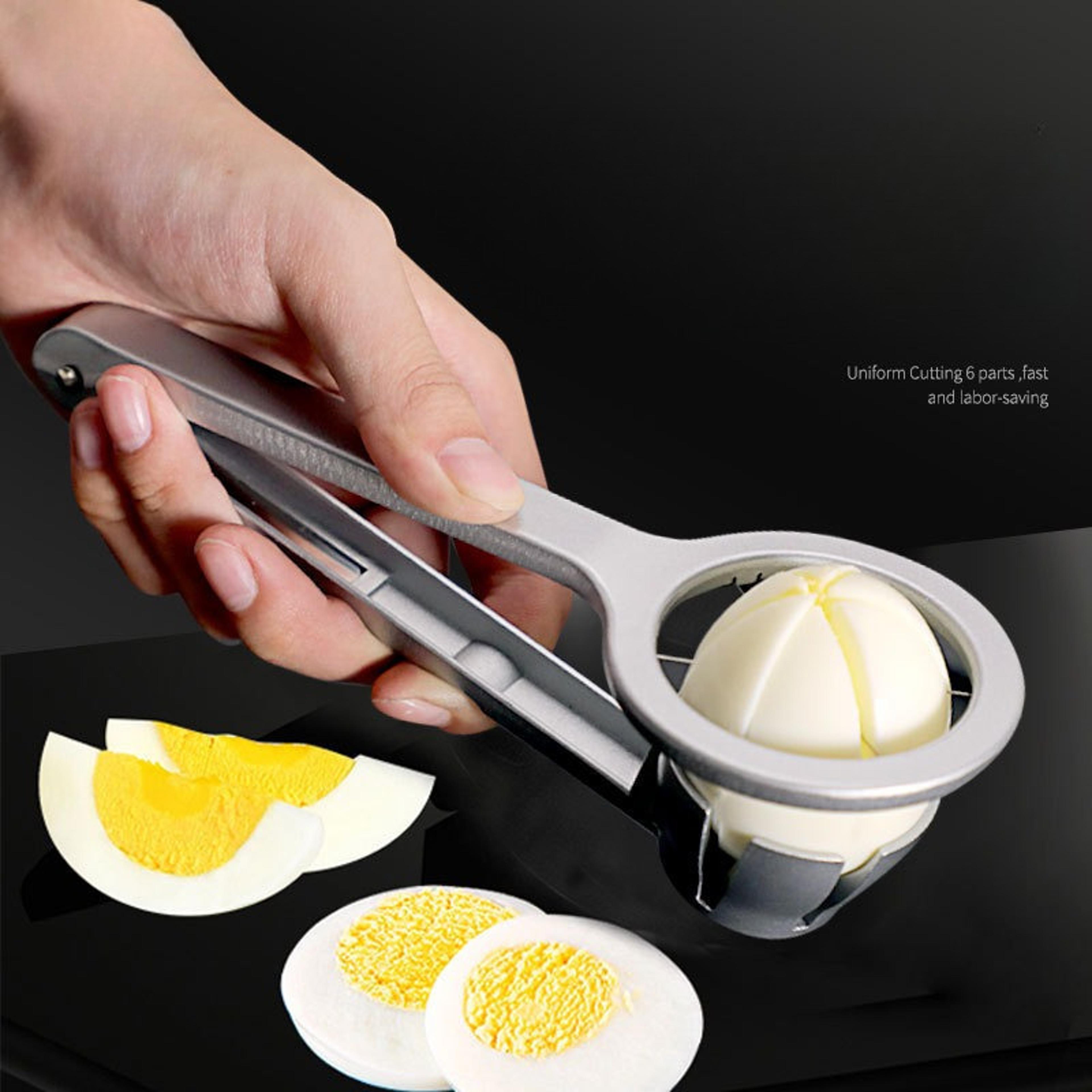premium egg slicer with stainless steel wire for perfect sliceskitchen egg cutter