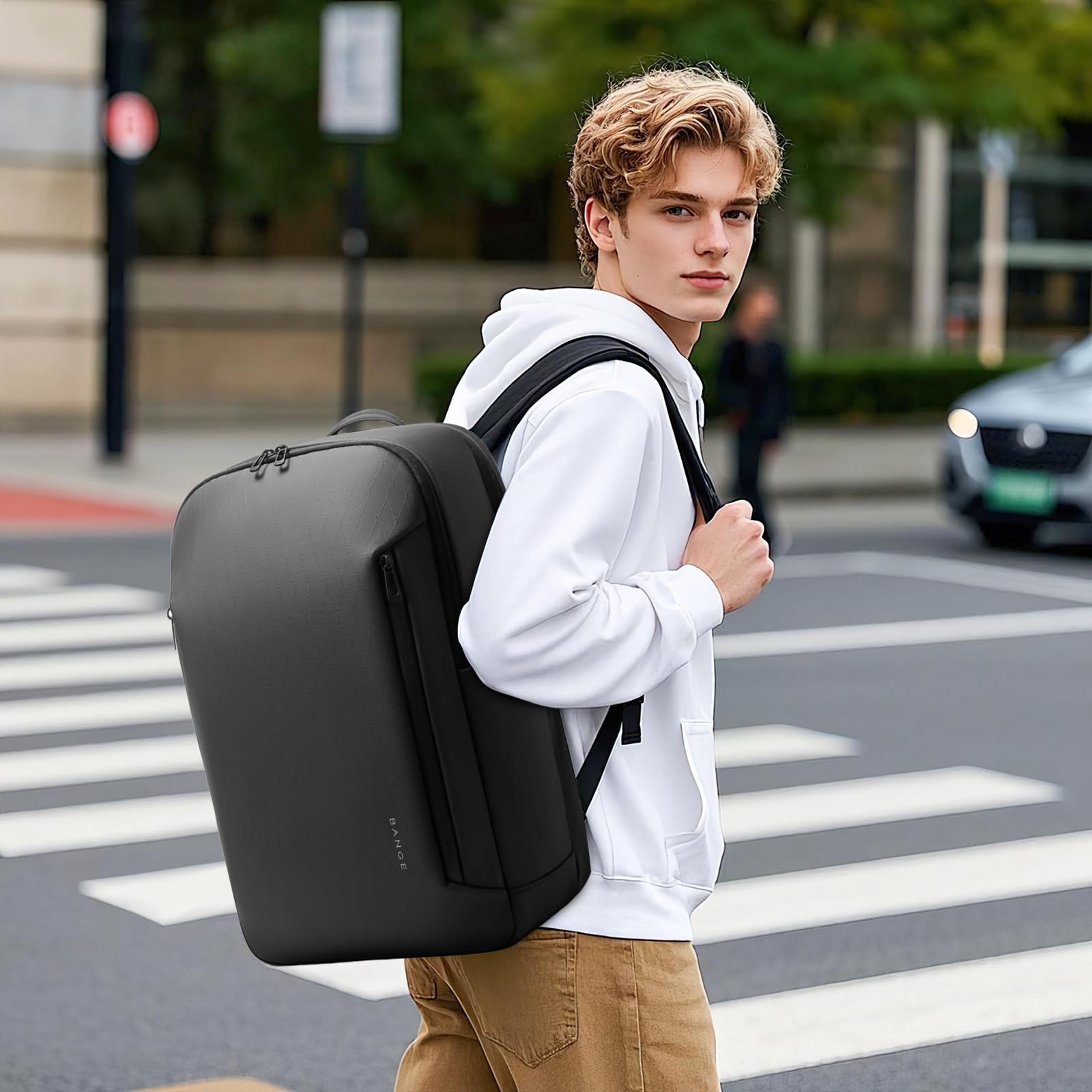 laptop backpack waterproof business travel backpack with multi-pocket storage