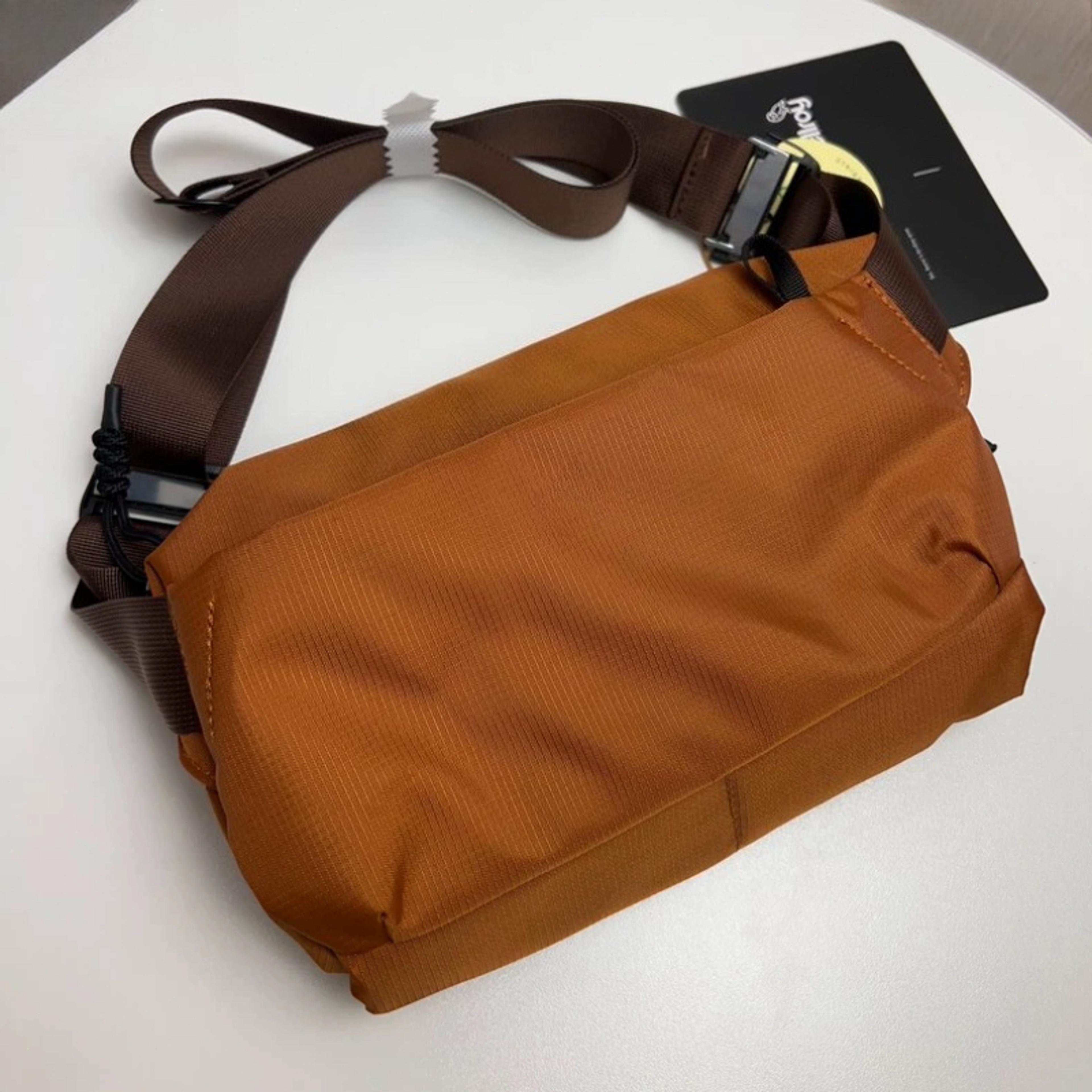 sling bag water-resistant crossbody chest bag for travel, cycling & everyday carry