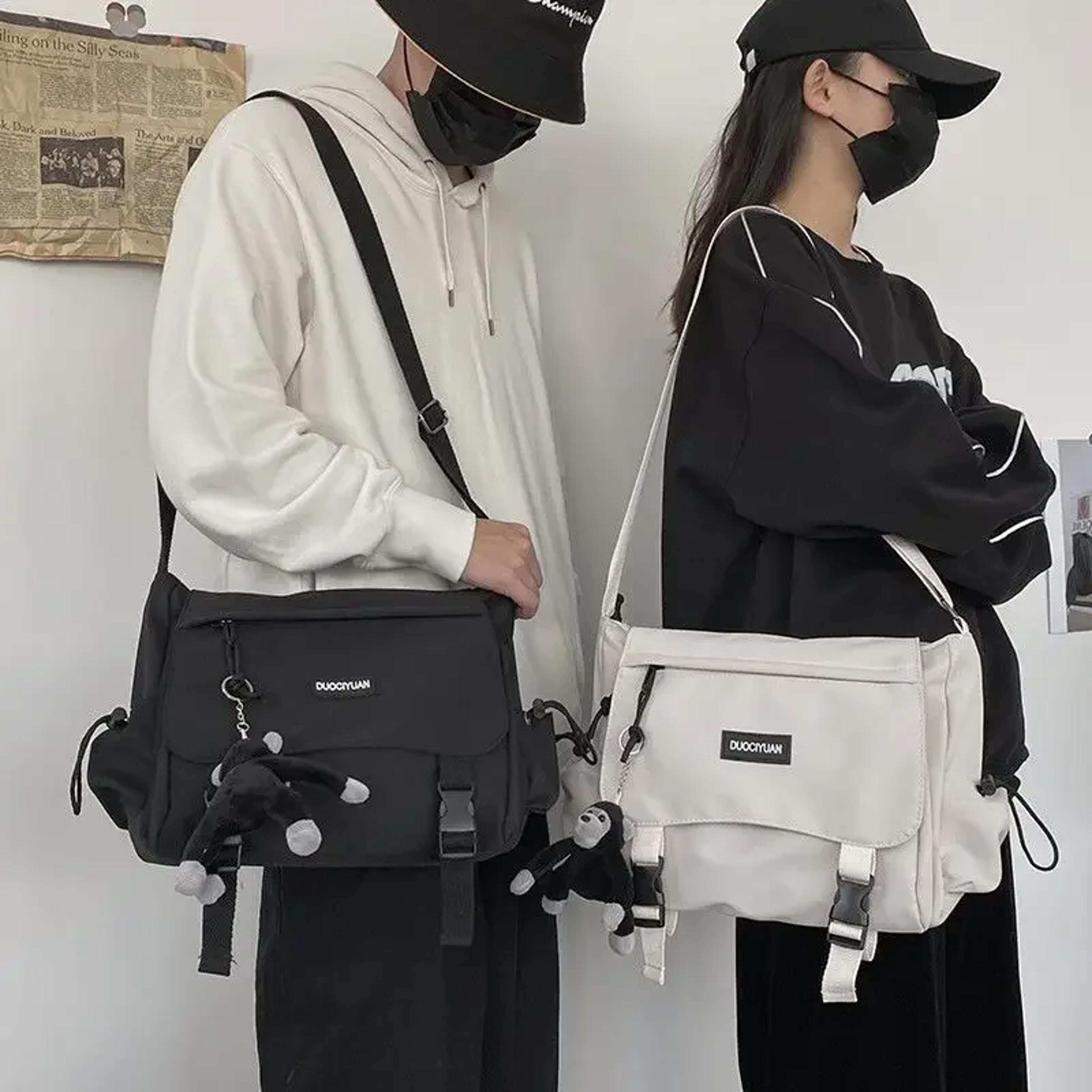 urban oxford crossbody bag for men & women, back to school backpack everyday messenger shoulder bag