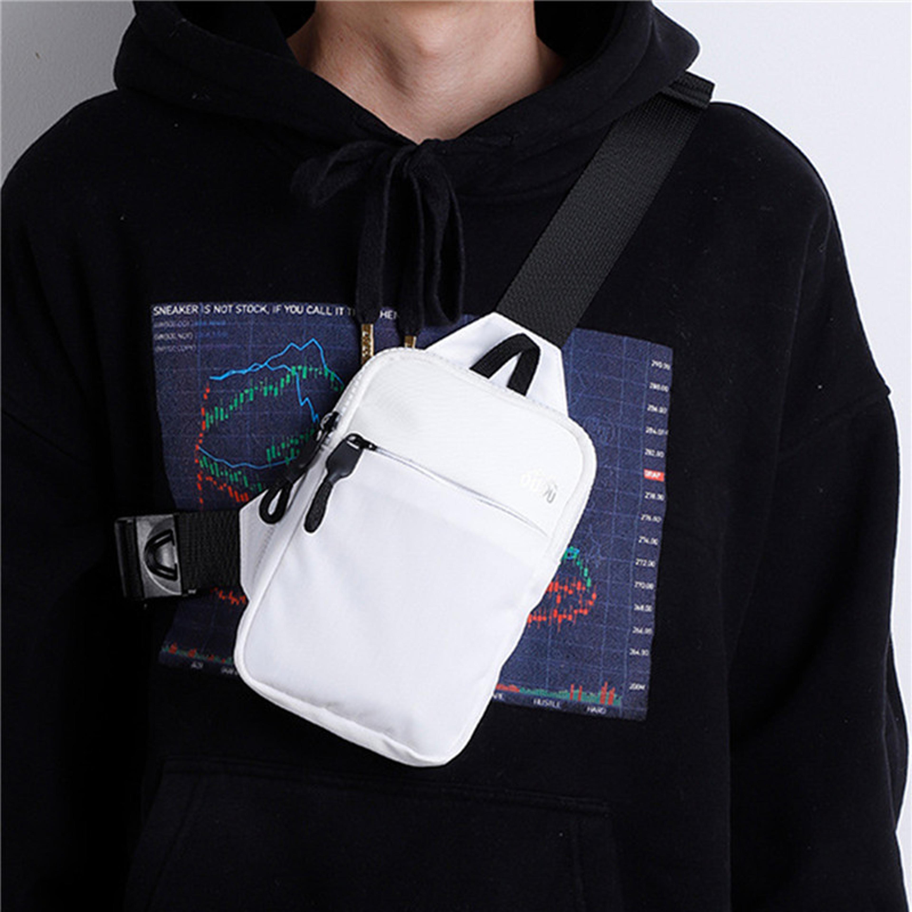 waterproof crossbody bag for men back to school backpack mini chest sling business commuter phone bag