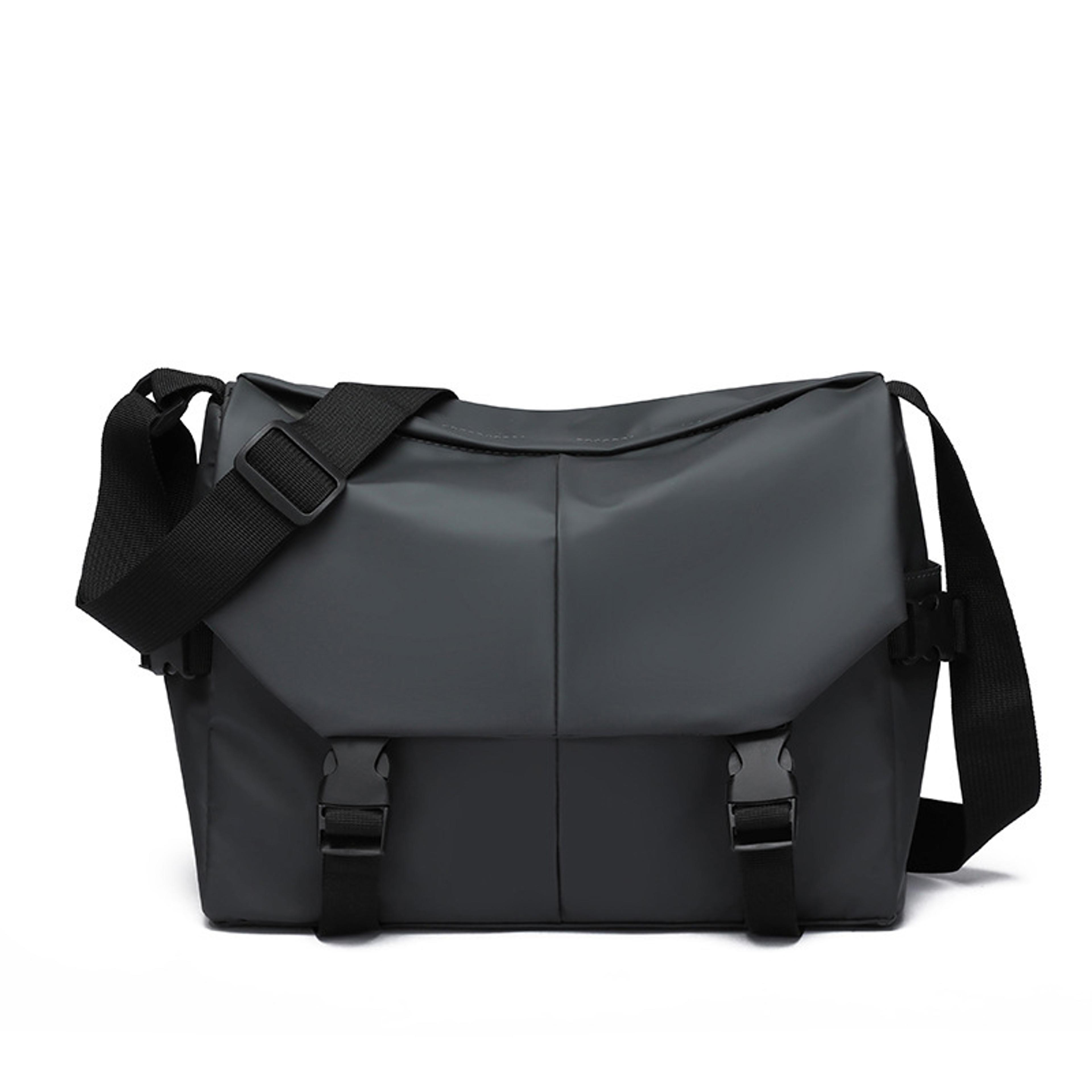 urban waterproof crossbody messenger bag for men, back to school backpack, motorcycle sling travel shoulder bag