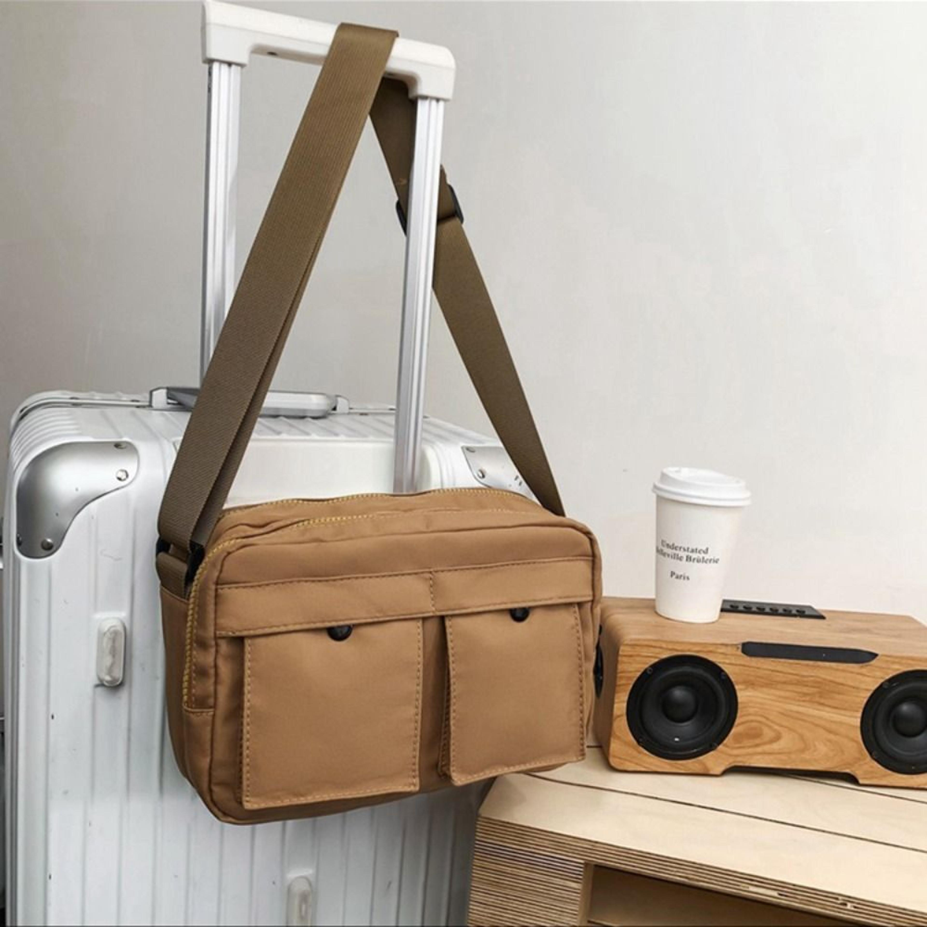 crossbody bag for men large capacity travel messenger bag back to school backpack