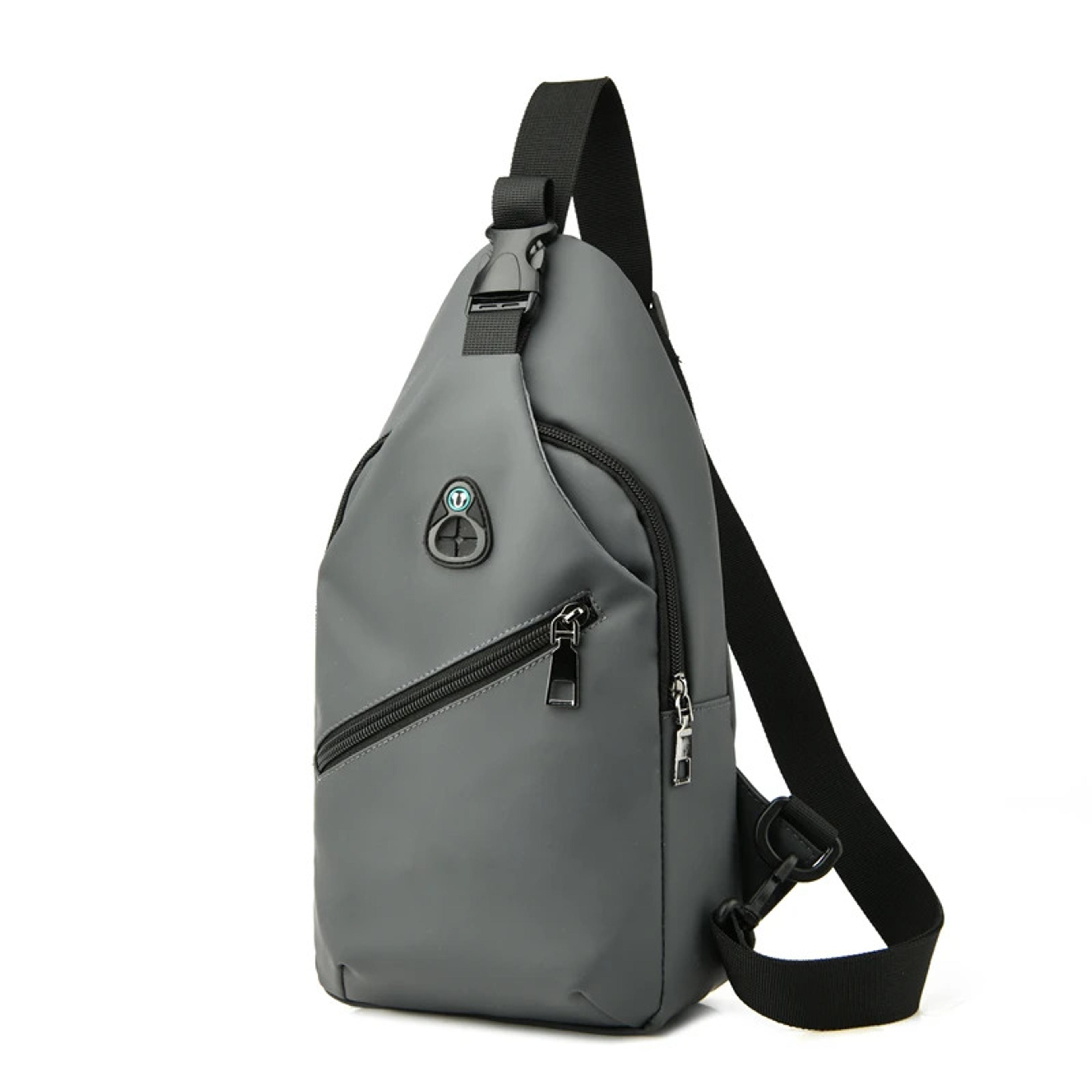 men's crossbody bag with usb port large ag usb shoulder bag leisure small chest bag large capacity chest bag