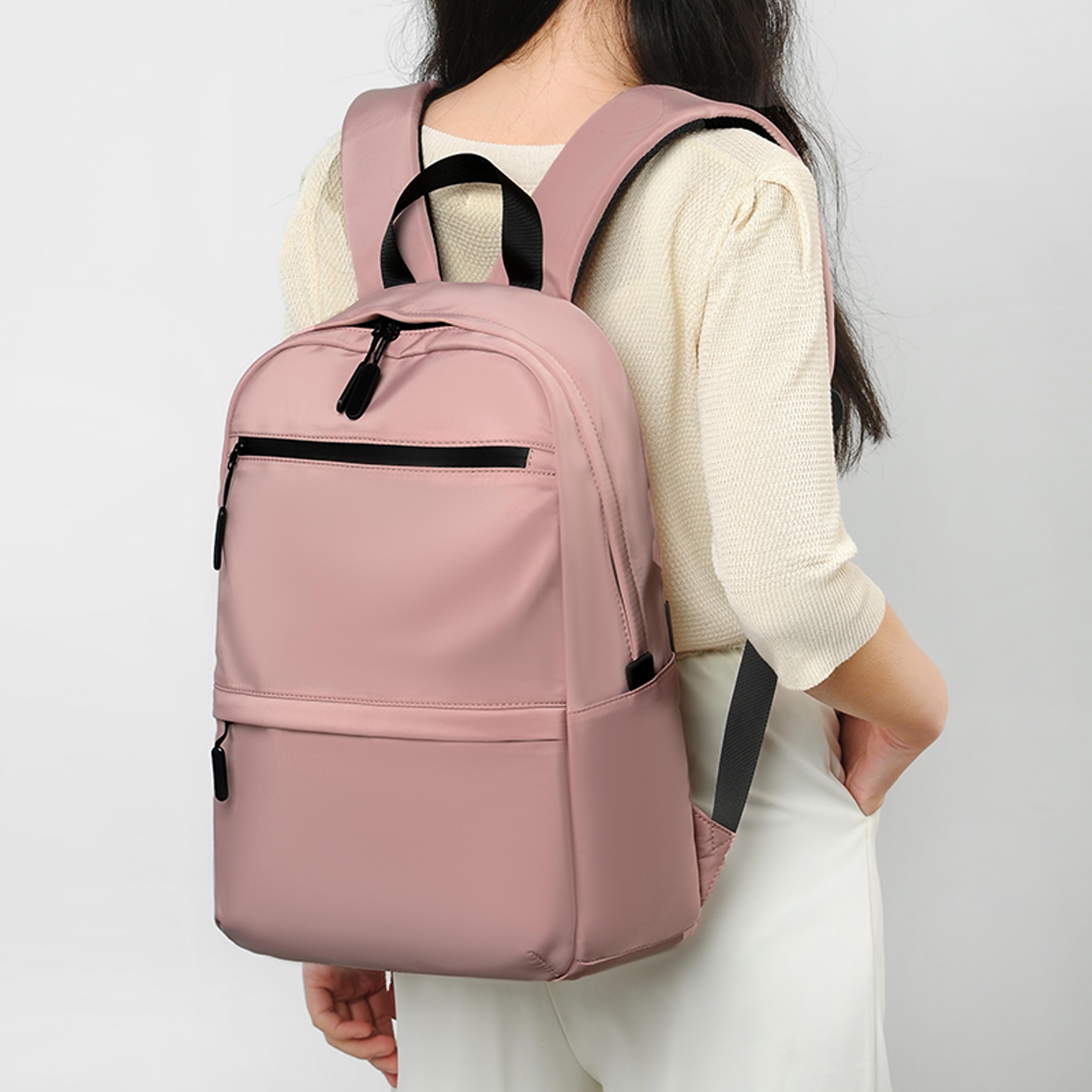 large capacity student backpack water resistant school backpack casual commuter travel bag