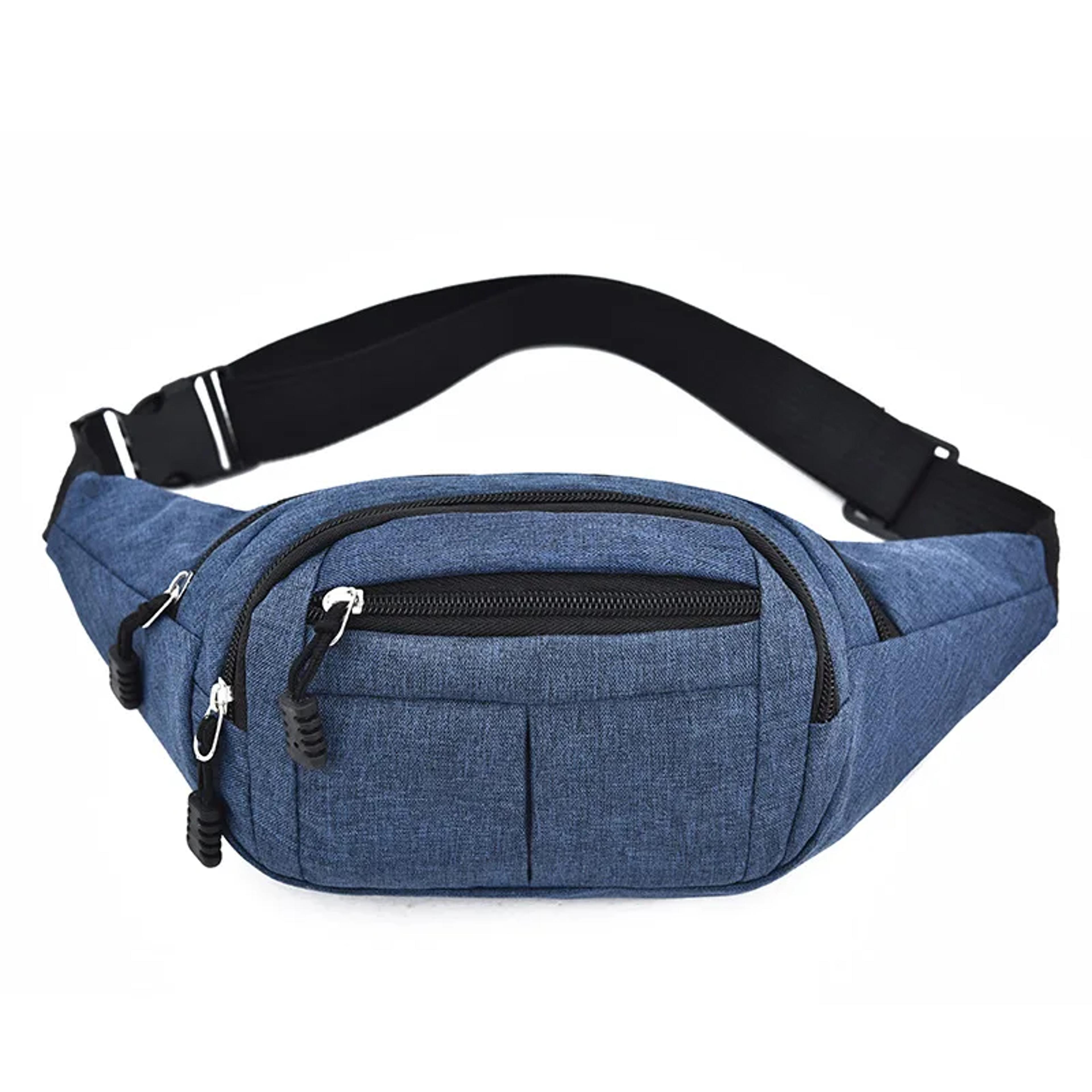 crossbody bag for men canvas sling chest bag lightweight travel waist pack