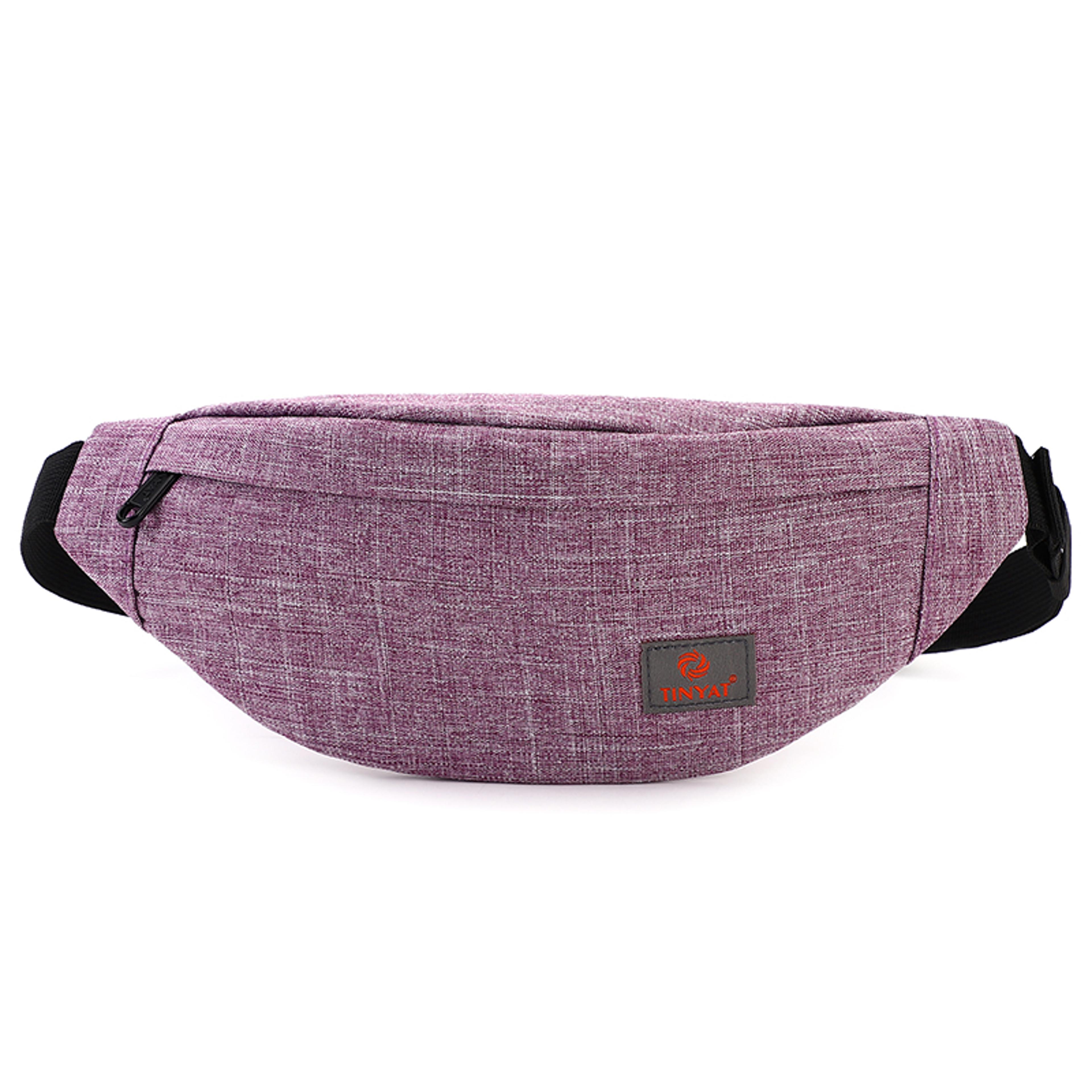 lightweight running waist bag water resistant crossbody chest bag for hiking travel and daily fitness