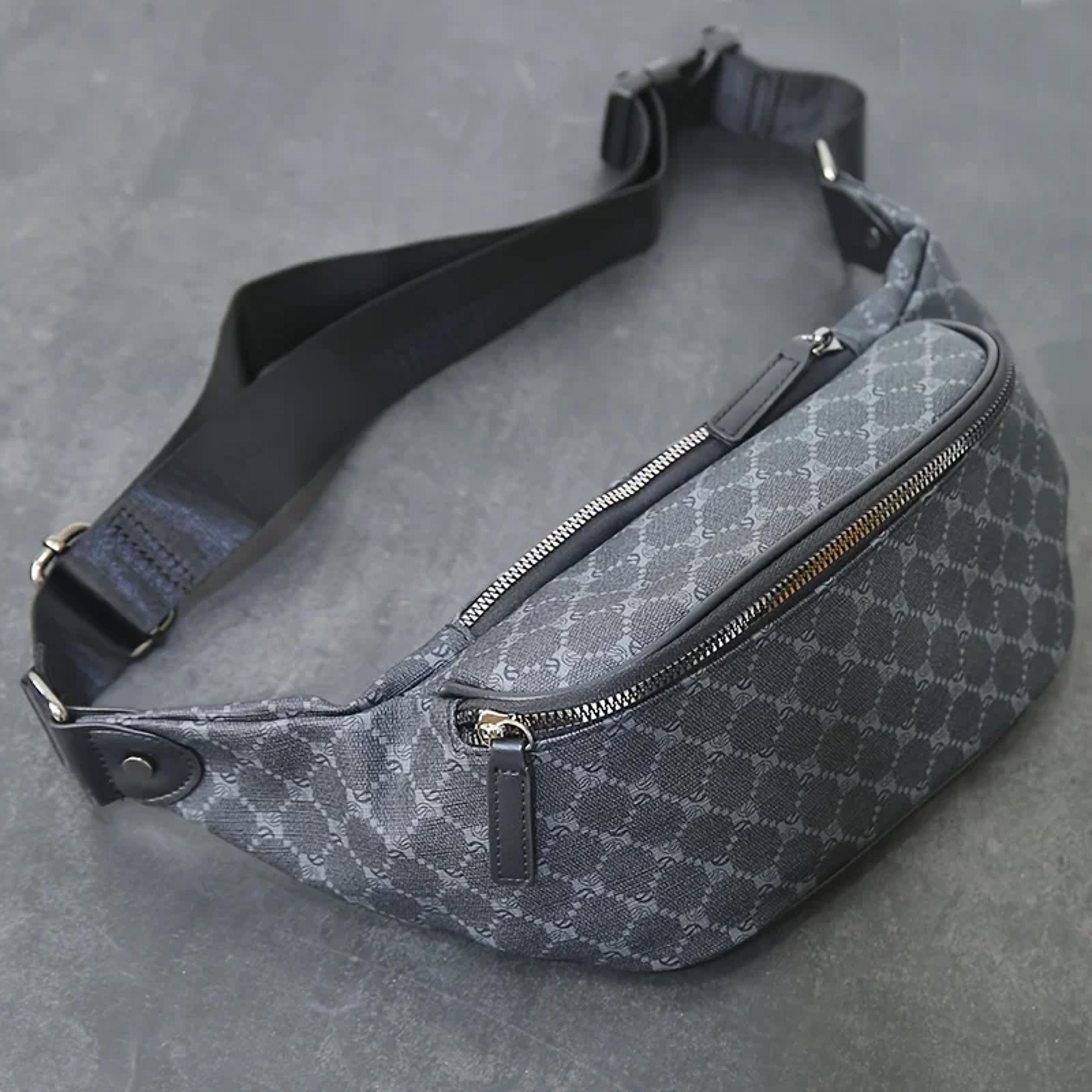 luxury designer men sling crossbody bag and travel fanny pack