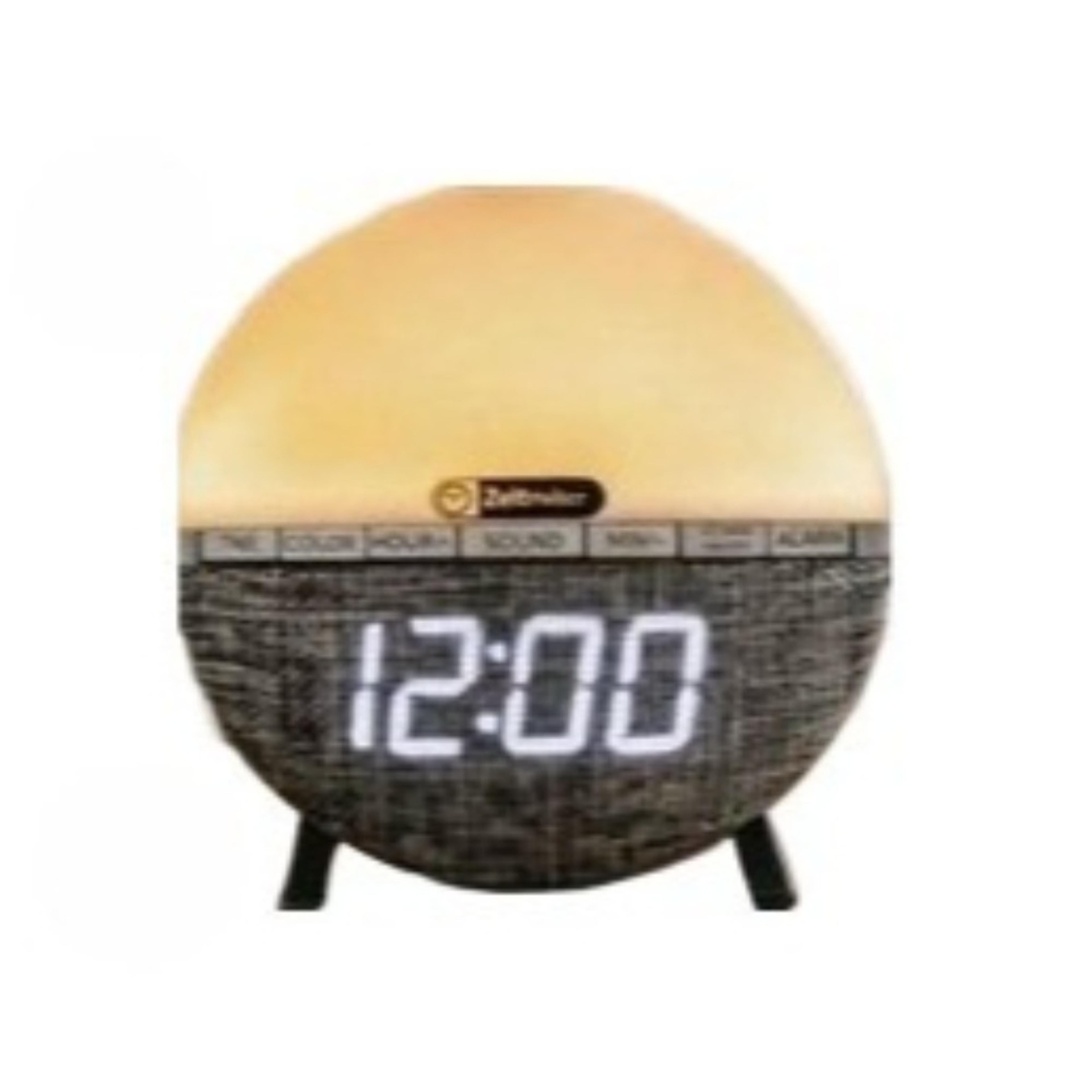 sunrise alarm clock wake up light with natural sounds color night light for bedroom