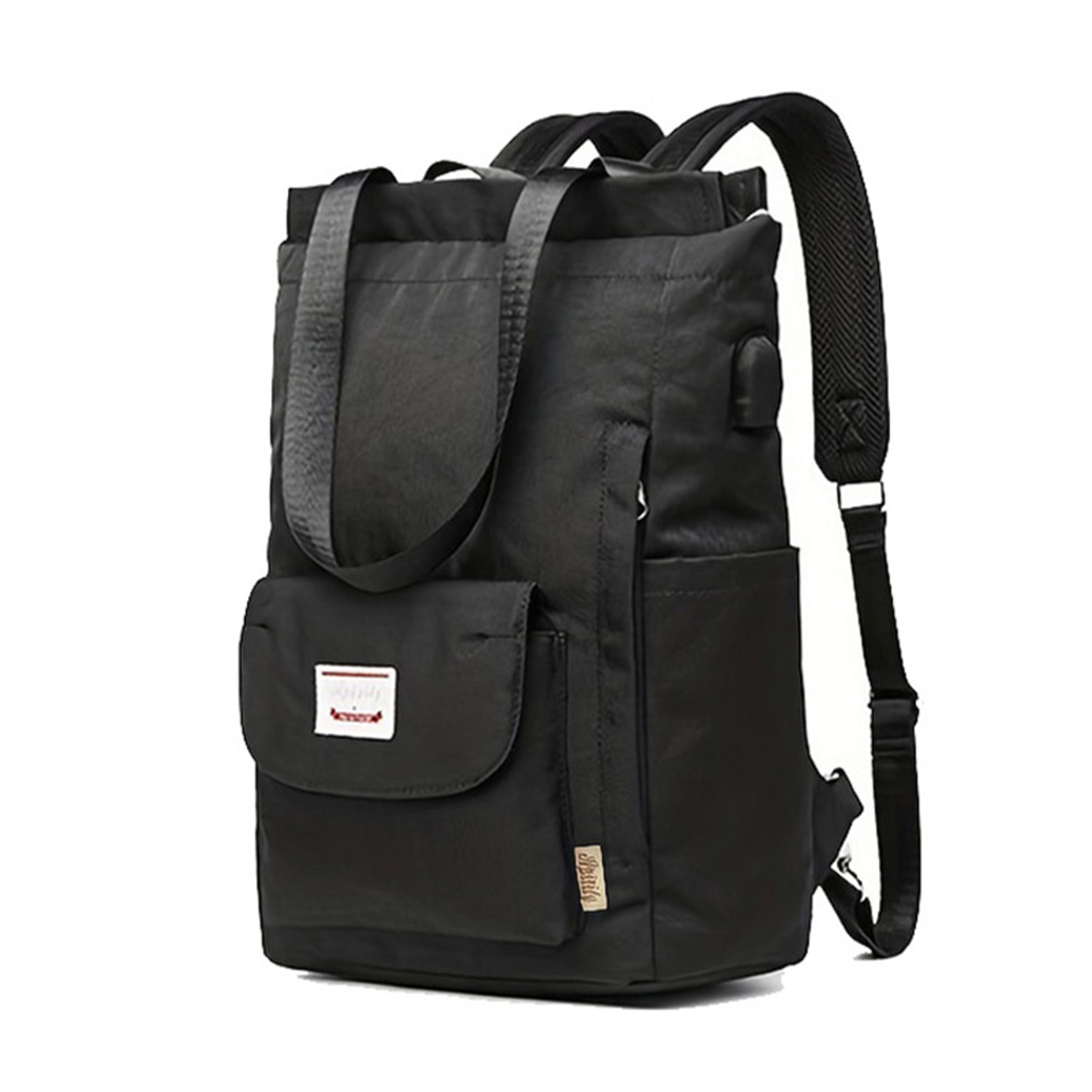 women waterproof laptop backpack, korean fashion oxford canvas school travel bag