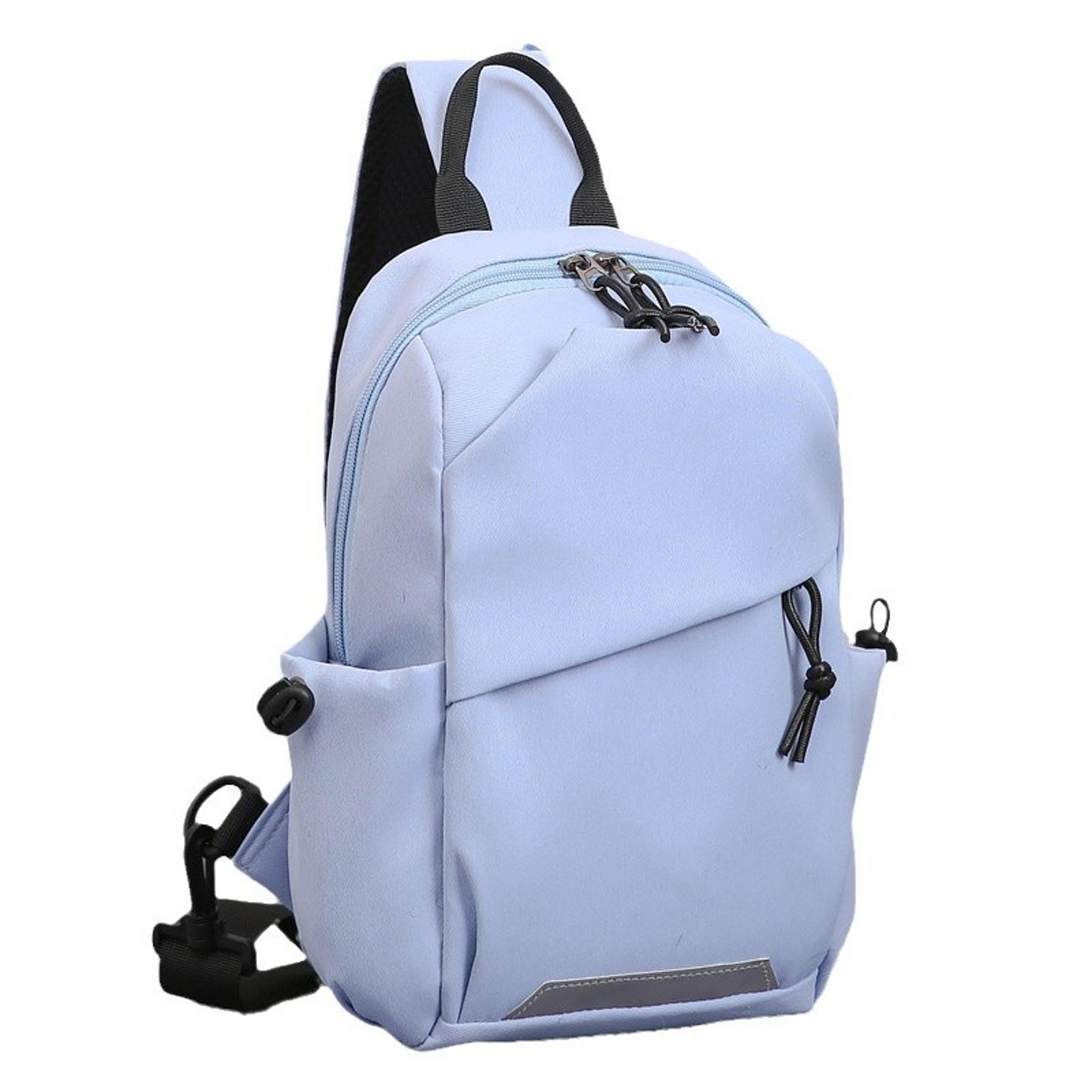 men's crossbody bag waterproof nylon sling bag multi pocket outdoor shoulder pack