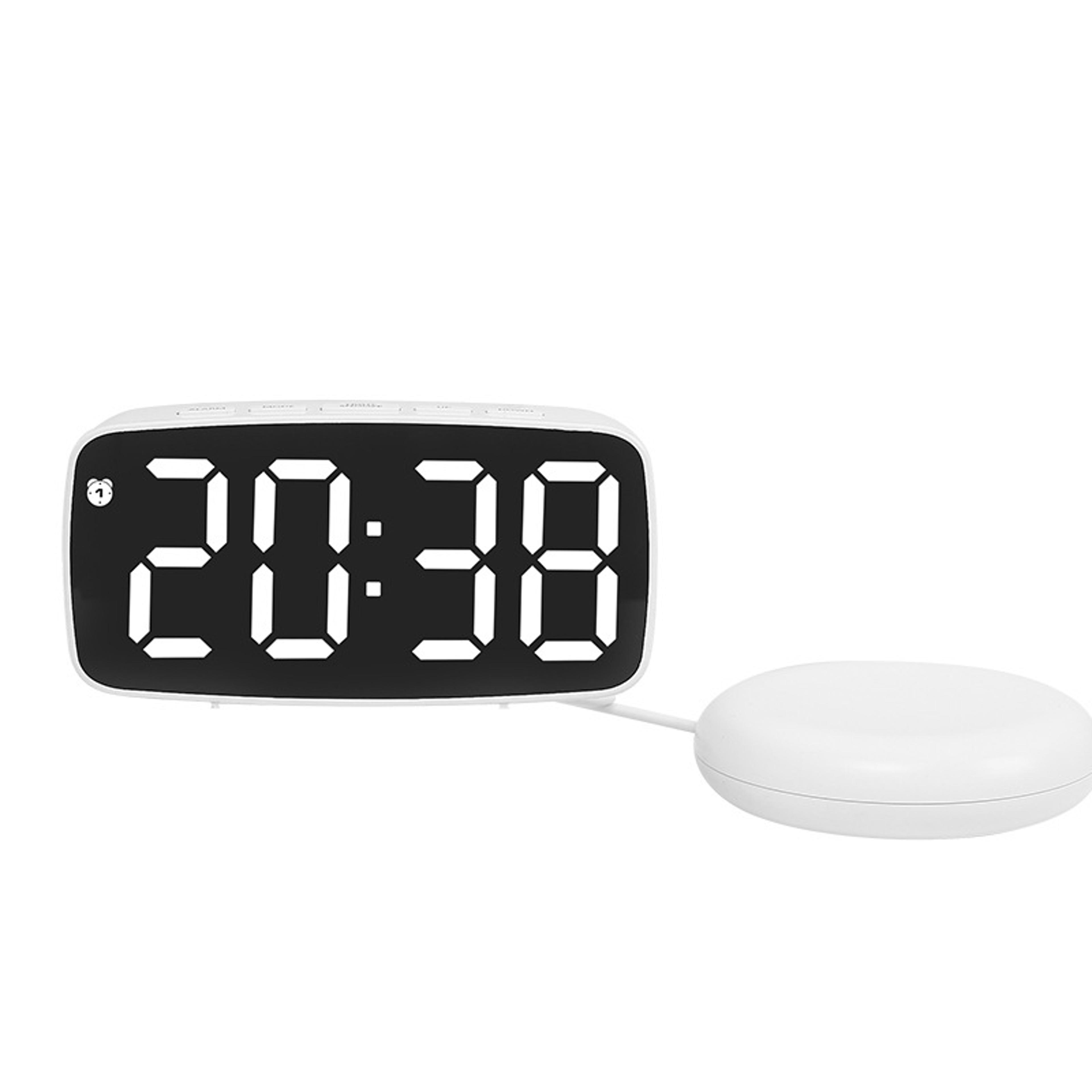 super loud vibrating alarm clock led table clock for heavy sleepers