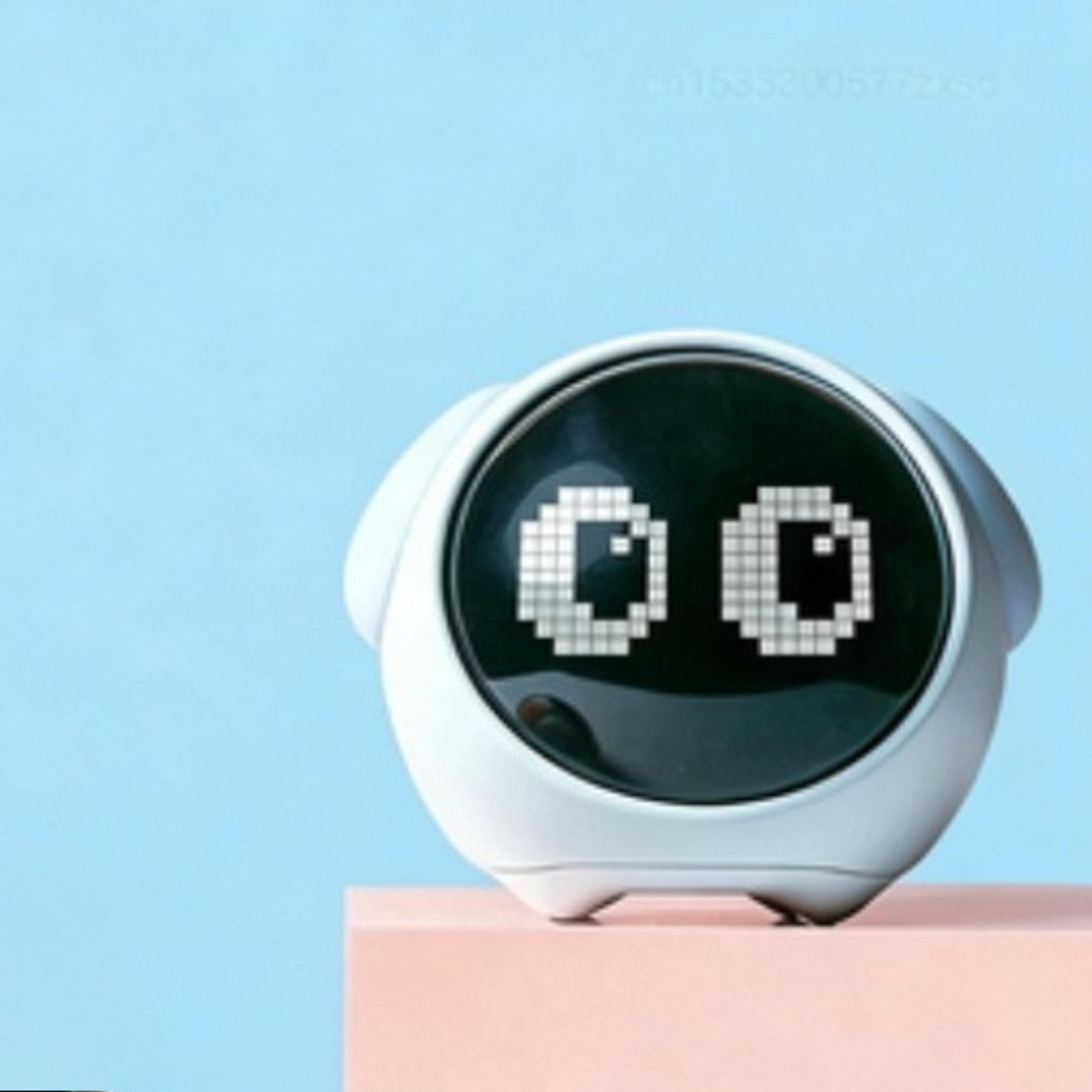 mijia cute kids digital alarm clock, led night light alarm clock, voice control sleep clock