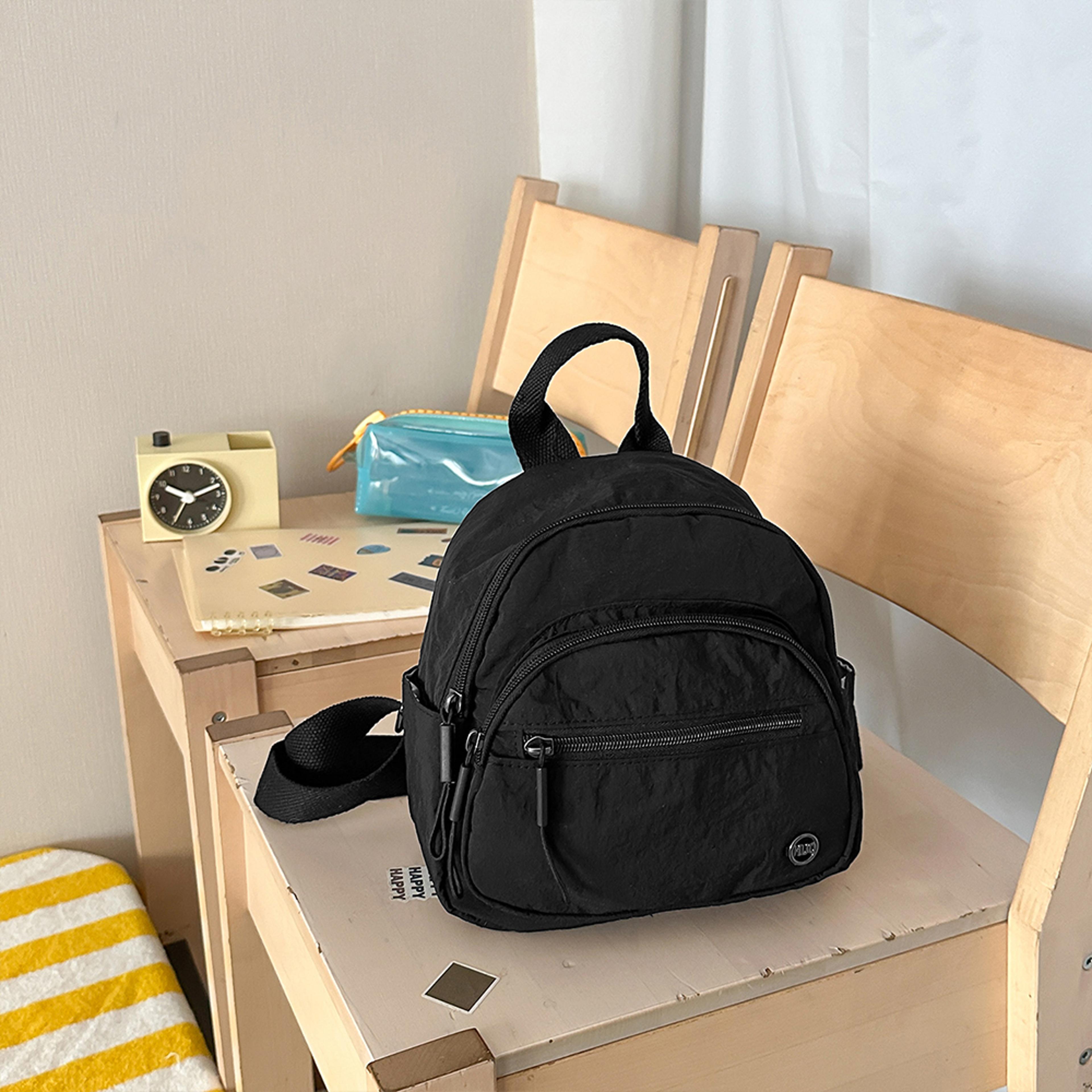 casual mini backpack Energather Girls Backpack, Polyester Purse Cute Backpacks for Women, Daypack Backpacks Small Backpack (brown) : Clothing, Shoes & Jewelry Featuring simple and detailed designs Women Mini Backpack Small Pu