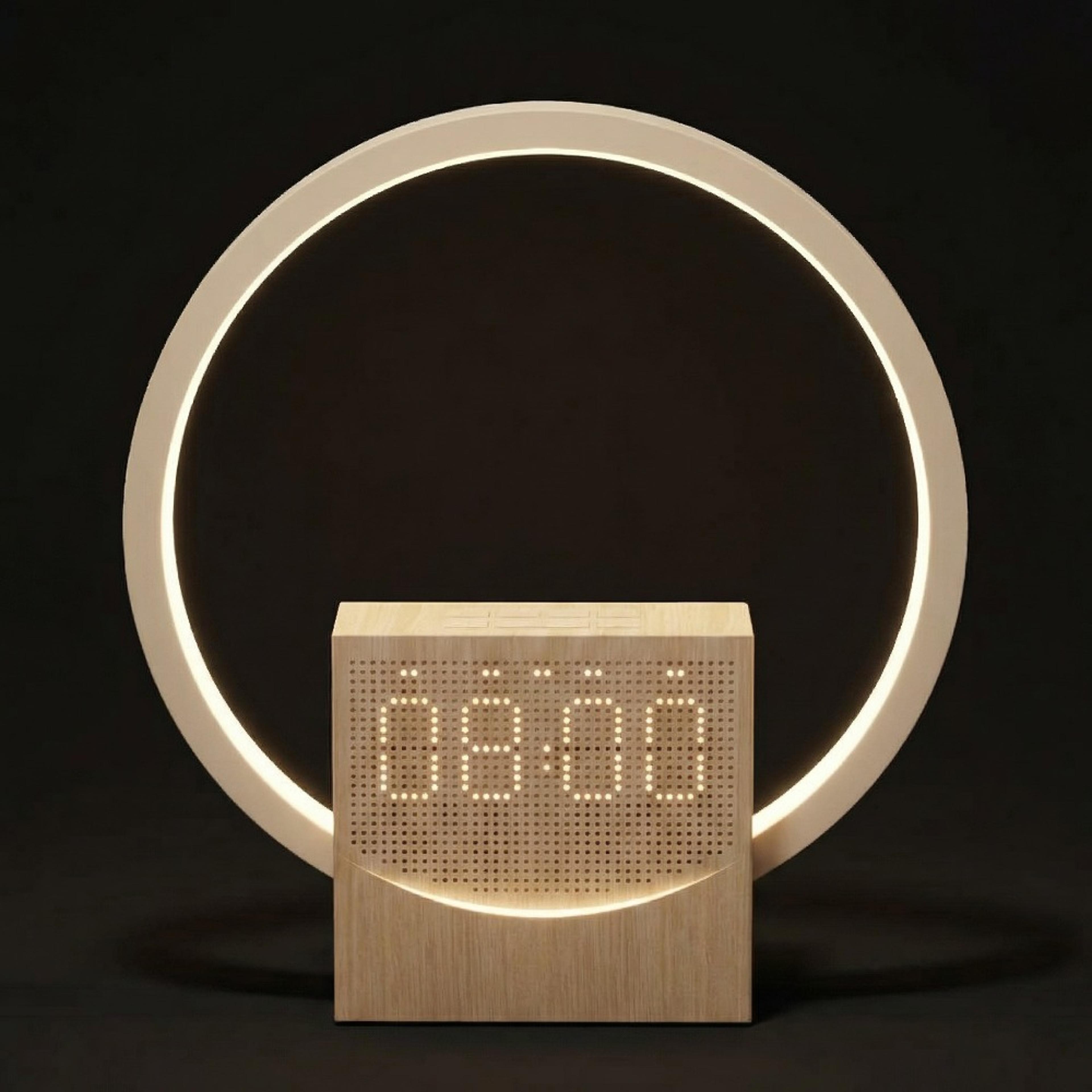 sunrise alarm clock bluetooth speaker white noise machine wake up light