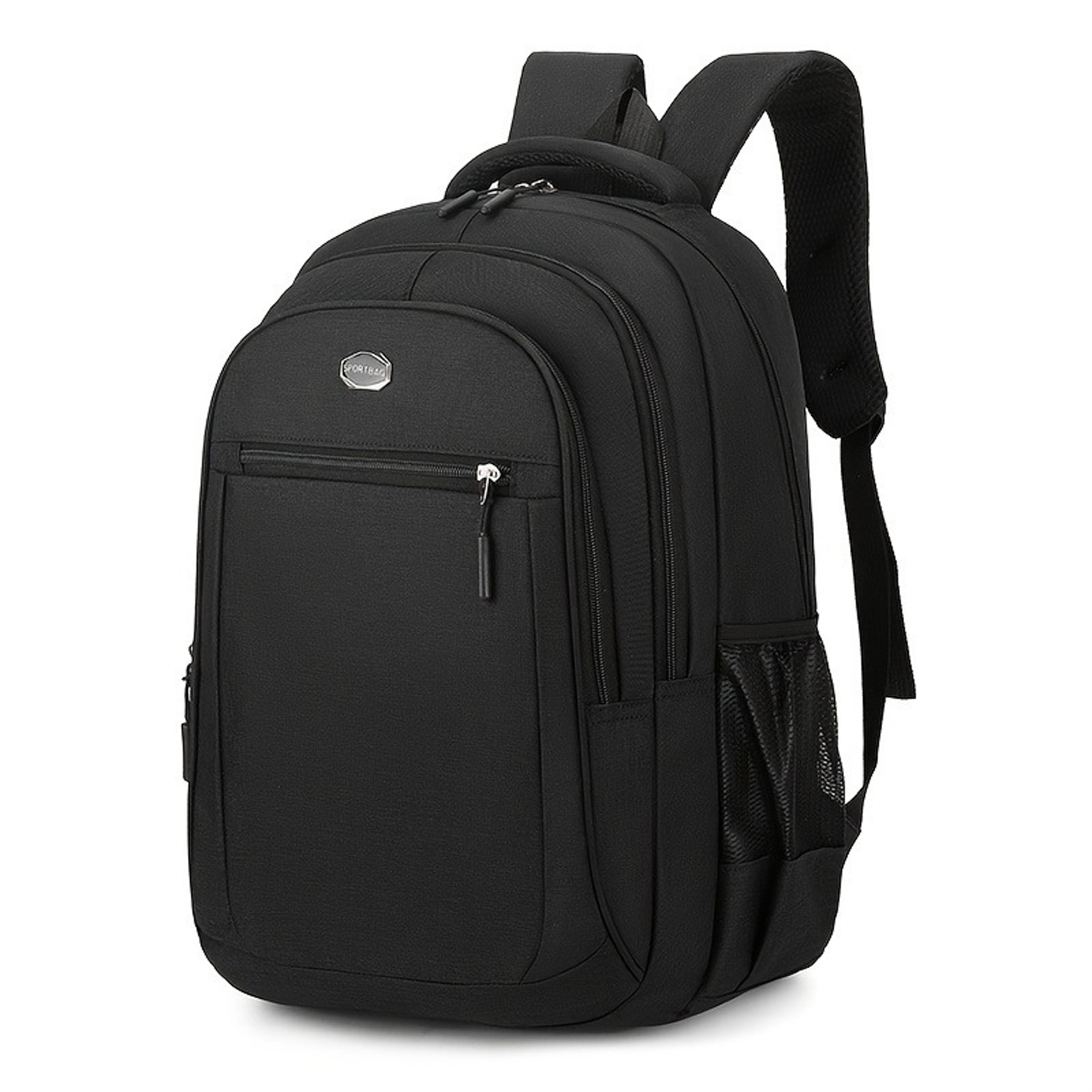 large capacity waterproof laptop backpack multi pocket travel bag for students and commuters