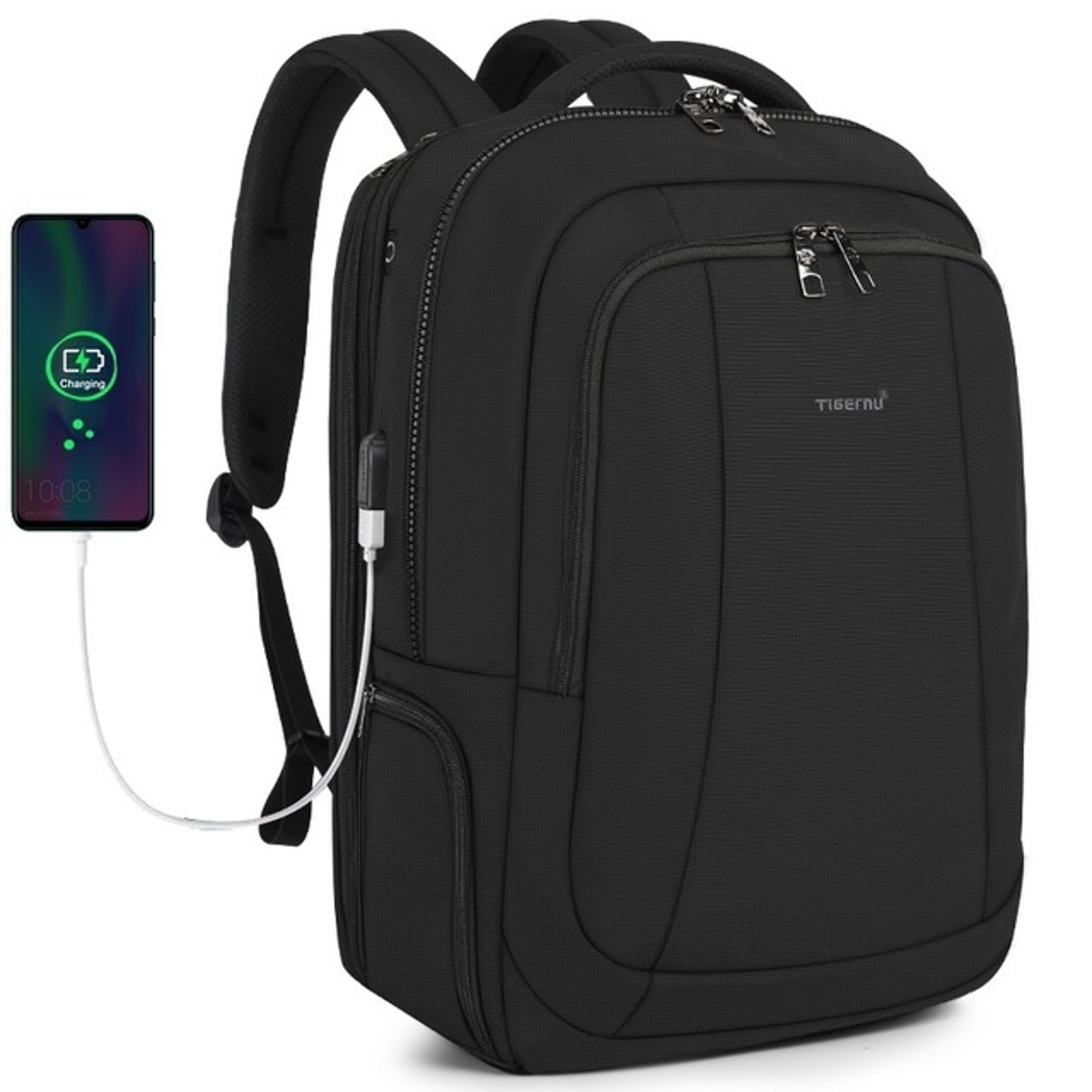 laptop backpack large capacity anti theft travel bag