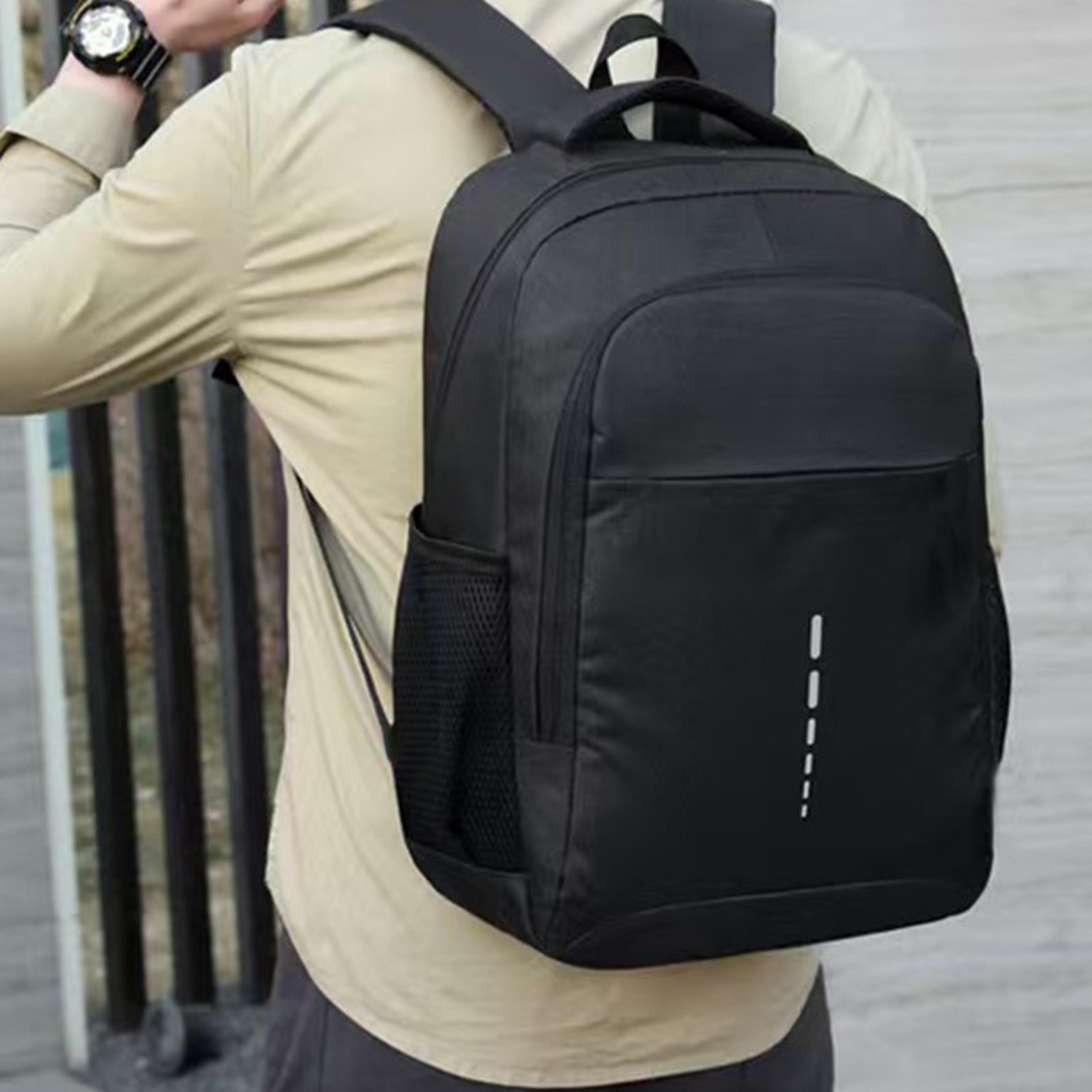 large capacity laptop backpack for travel school work and everyday carry