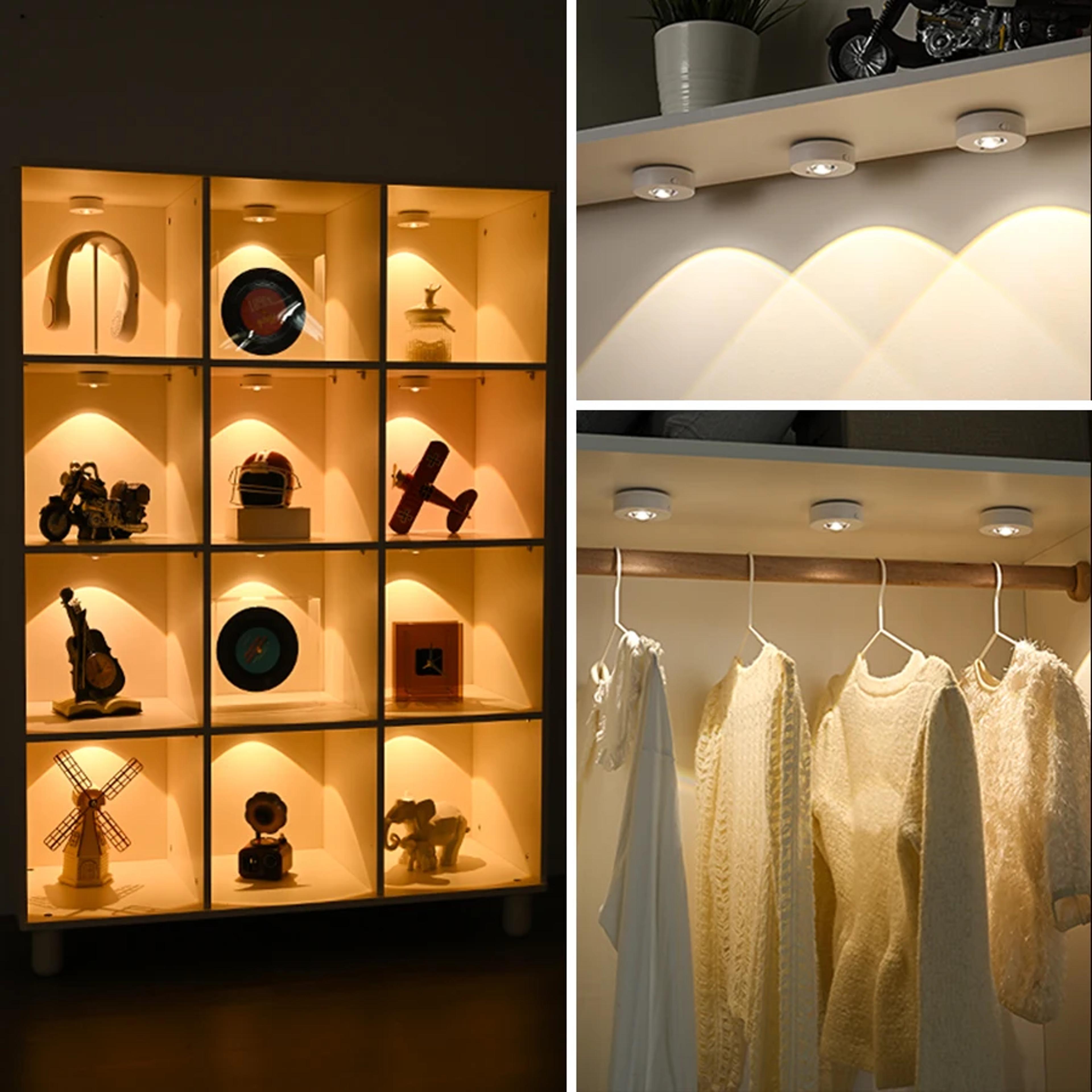 rgb wireless under cabinet lights rechargeable led lamps with remote control