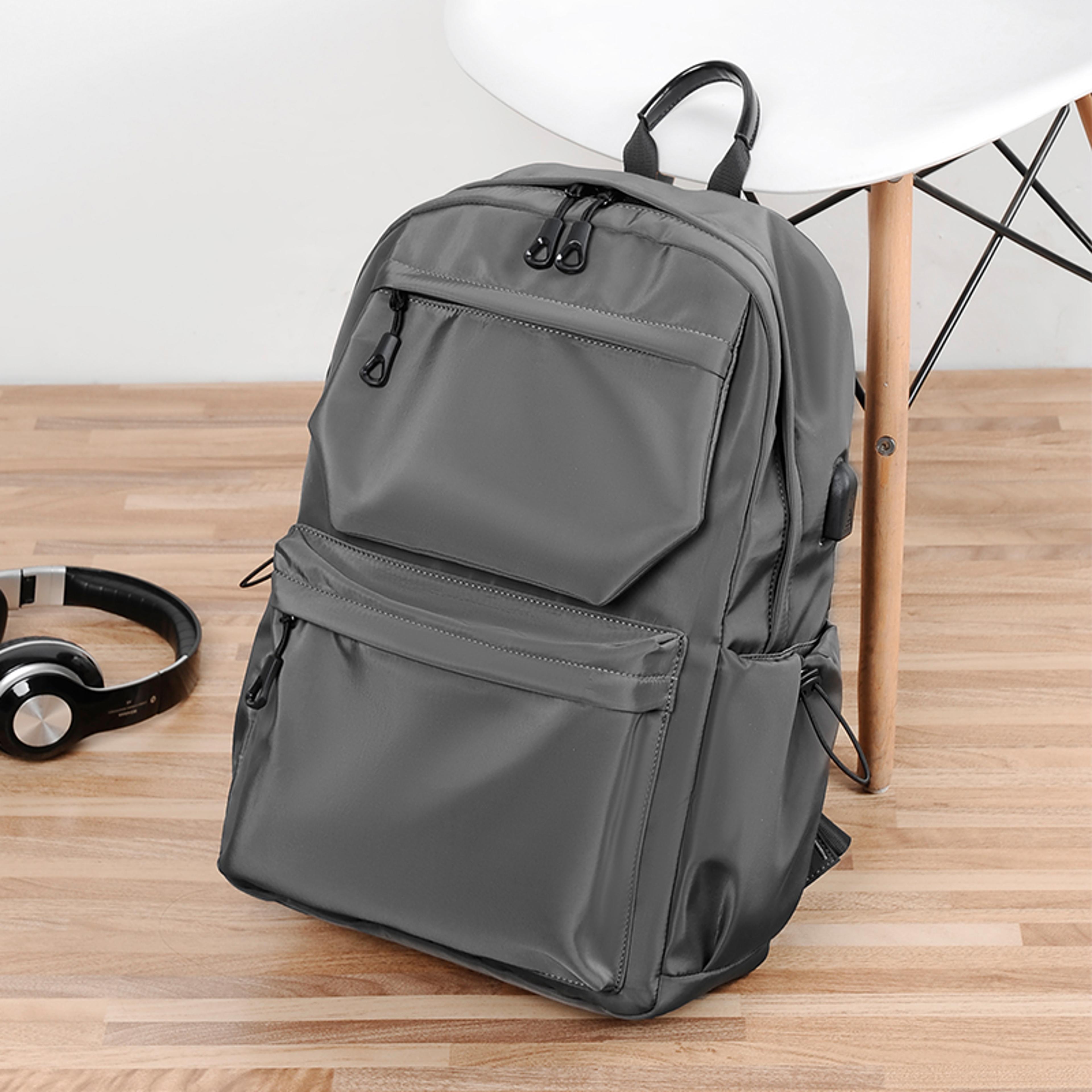 high capacity laptop backpack for college students stylish computer bag