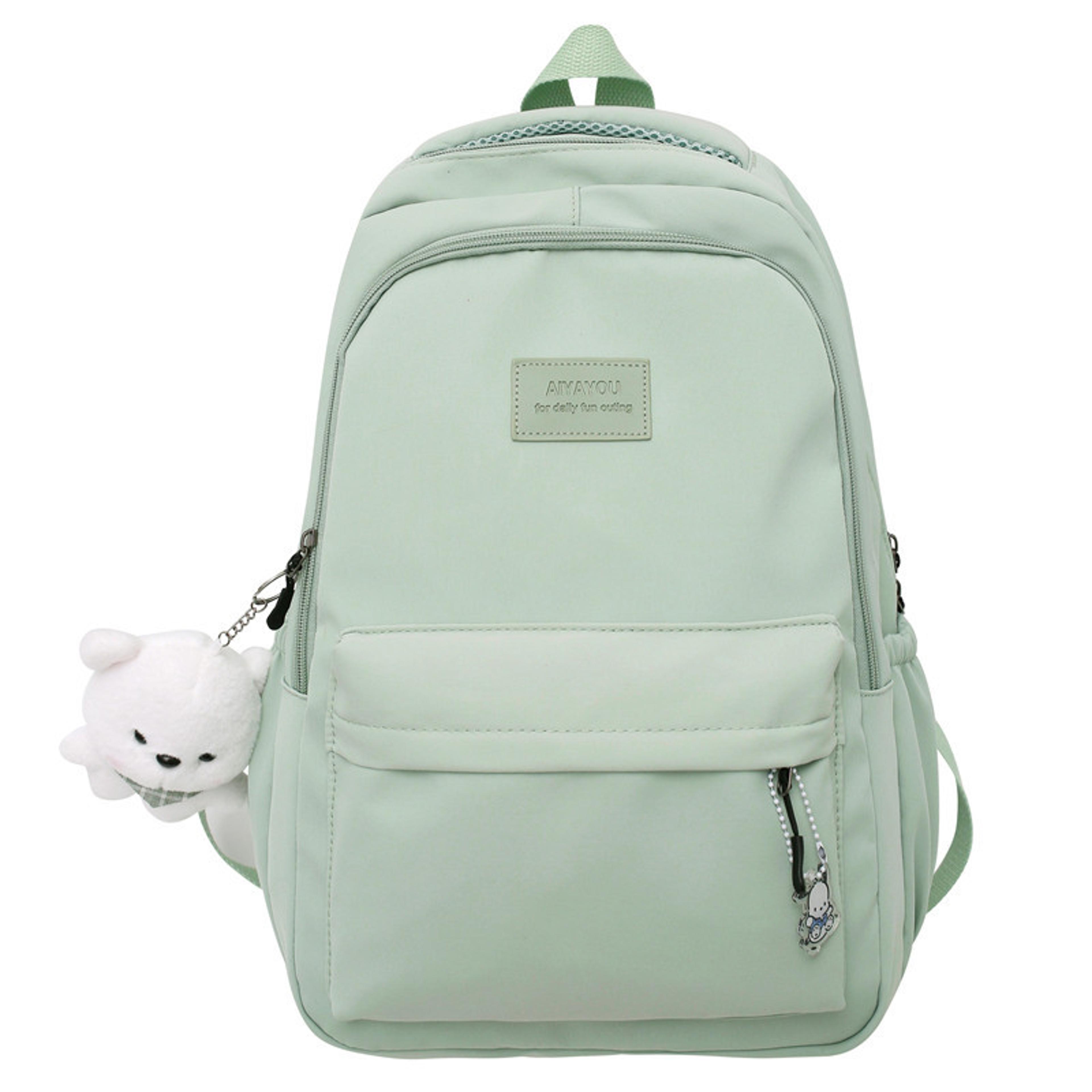 new female fashion waterproof laptop backpack women college travel bag