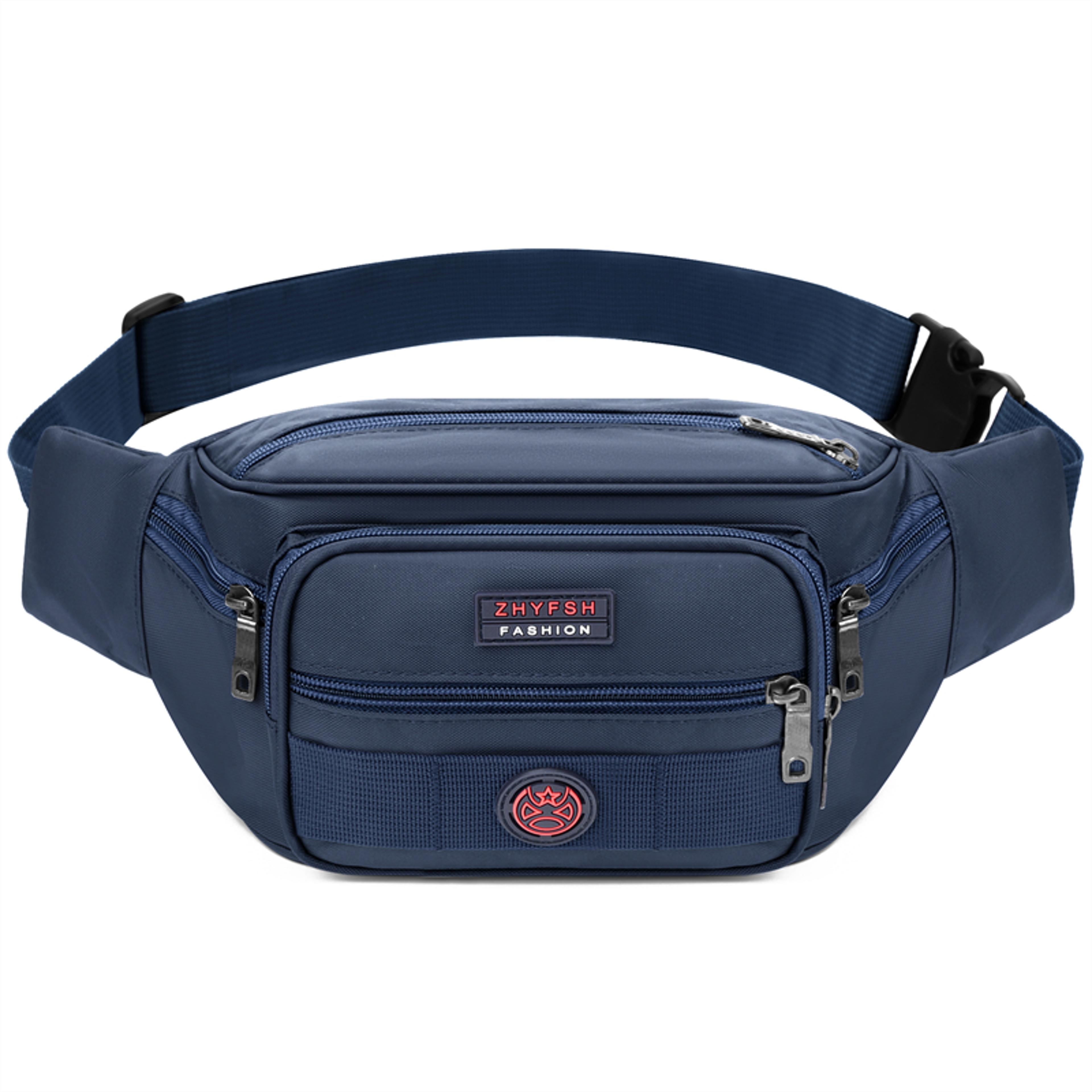 oxford waist bag large capacity crossbody chest bag for travel work